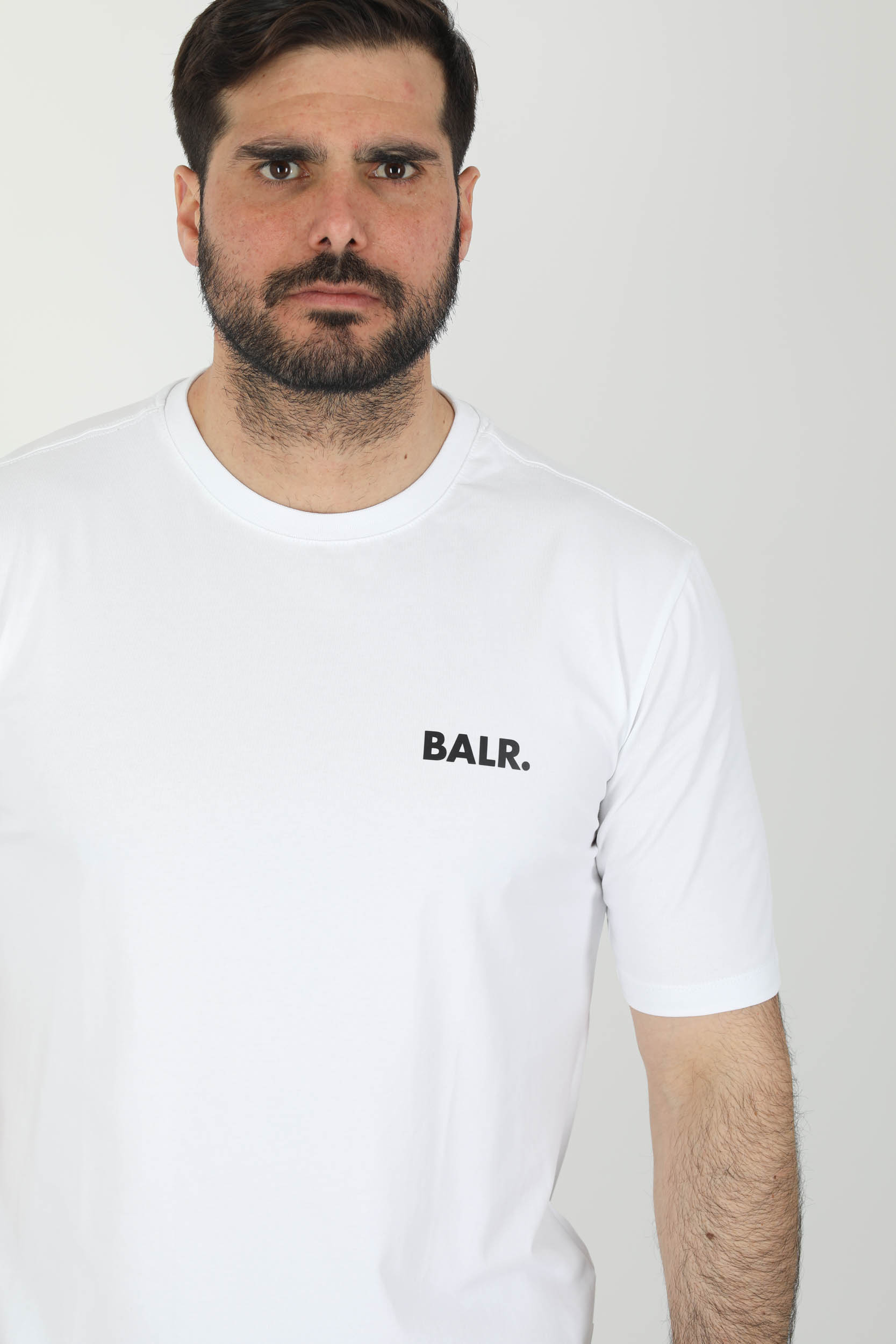 TEE-SHIRT BALR. BLANC B1112.1050