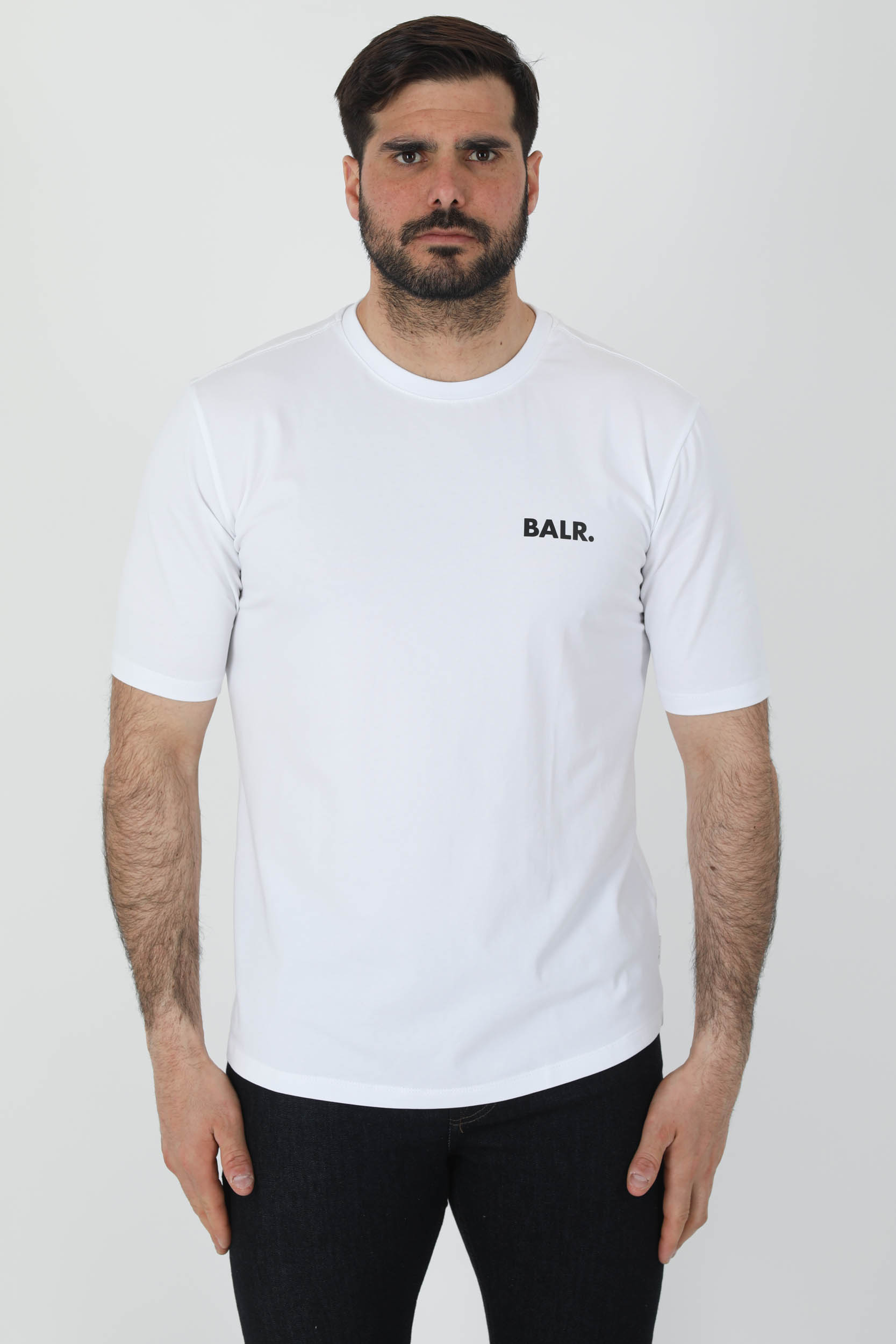 TEE-SHIRT BALR. BLANC B1112.1050