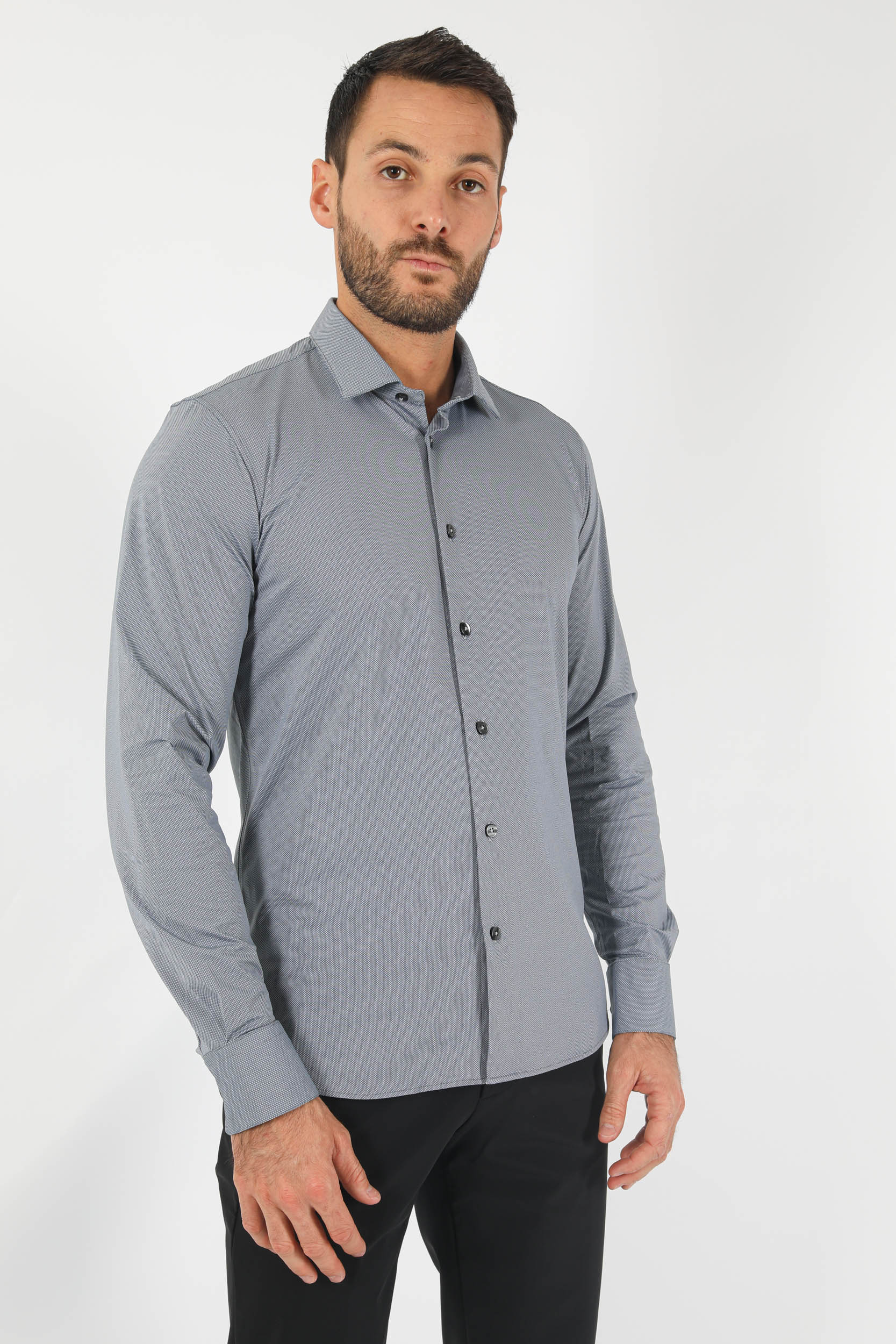  Image du produit CHEMISE RRD GRISE MOTIFS 22306-V58 - 2