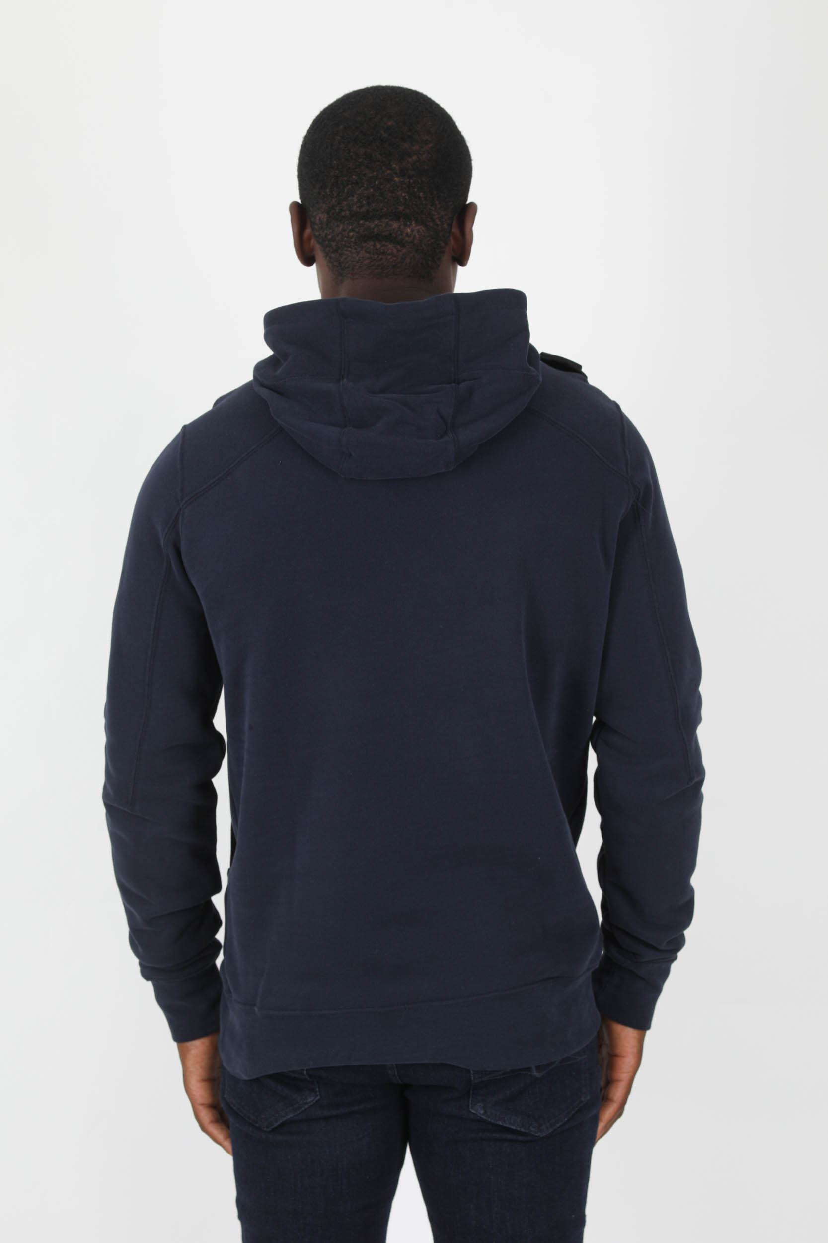 SWEAT A CAPUCHE MASTRUM BLEU MARINE MAS4465-M428