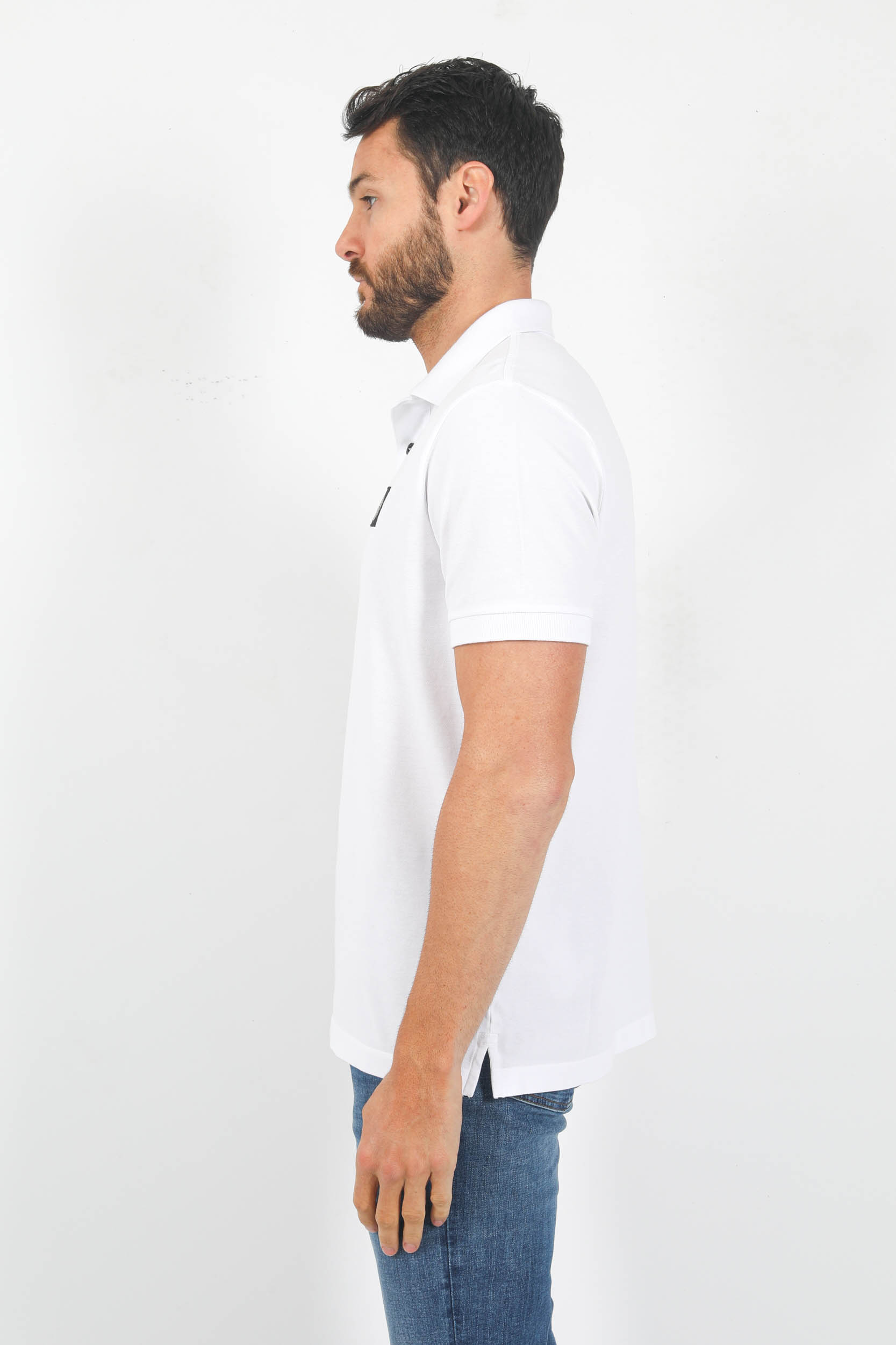  Image du produit POLO STONE ISLAND BLANC 78152SC17-A0001 - 4