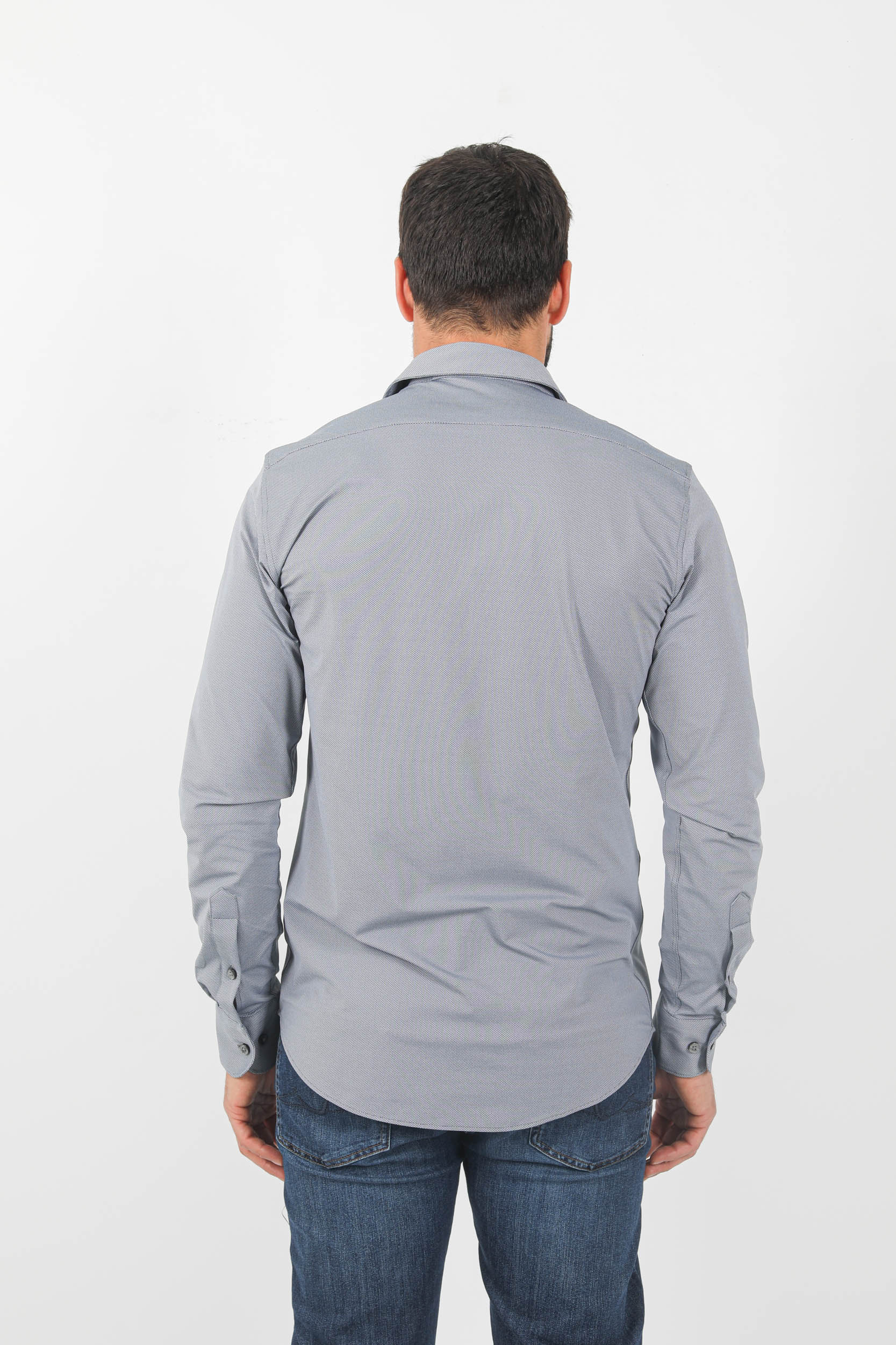 CHEMISE RRD GRIS CLAIR 23184-V58