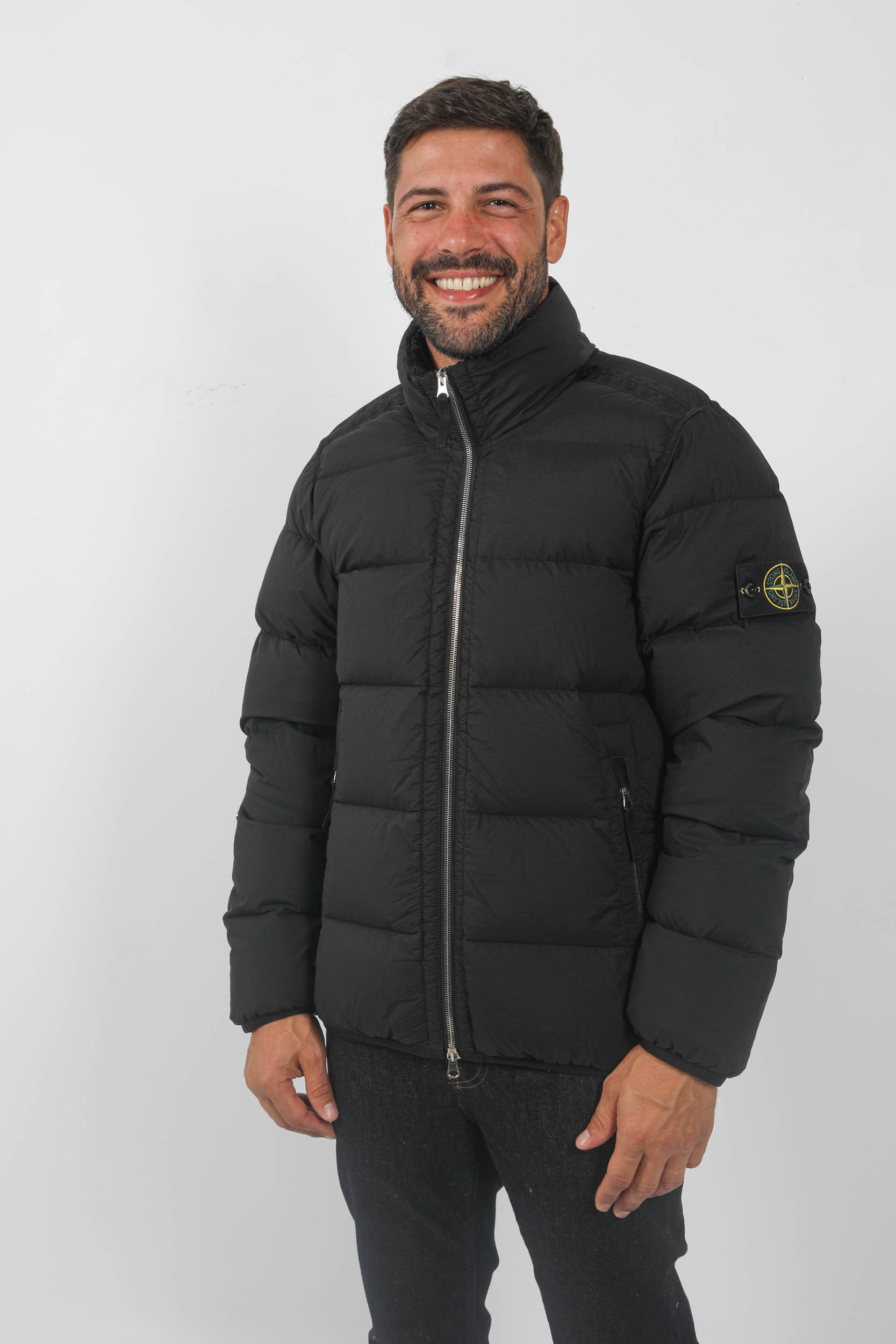  Image du produit DOUDOUNE MATELASSE SANS CAPUCHE NOIR STONE ISLAND 791544028-V0029 - 2