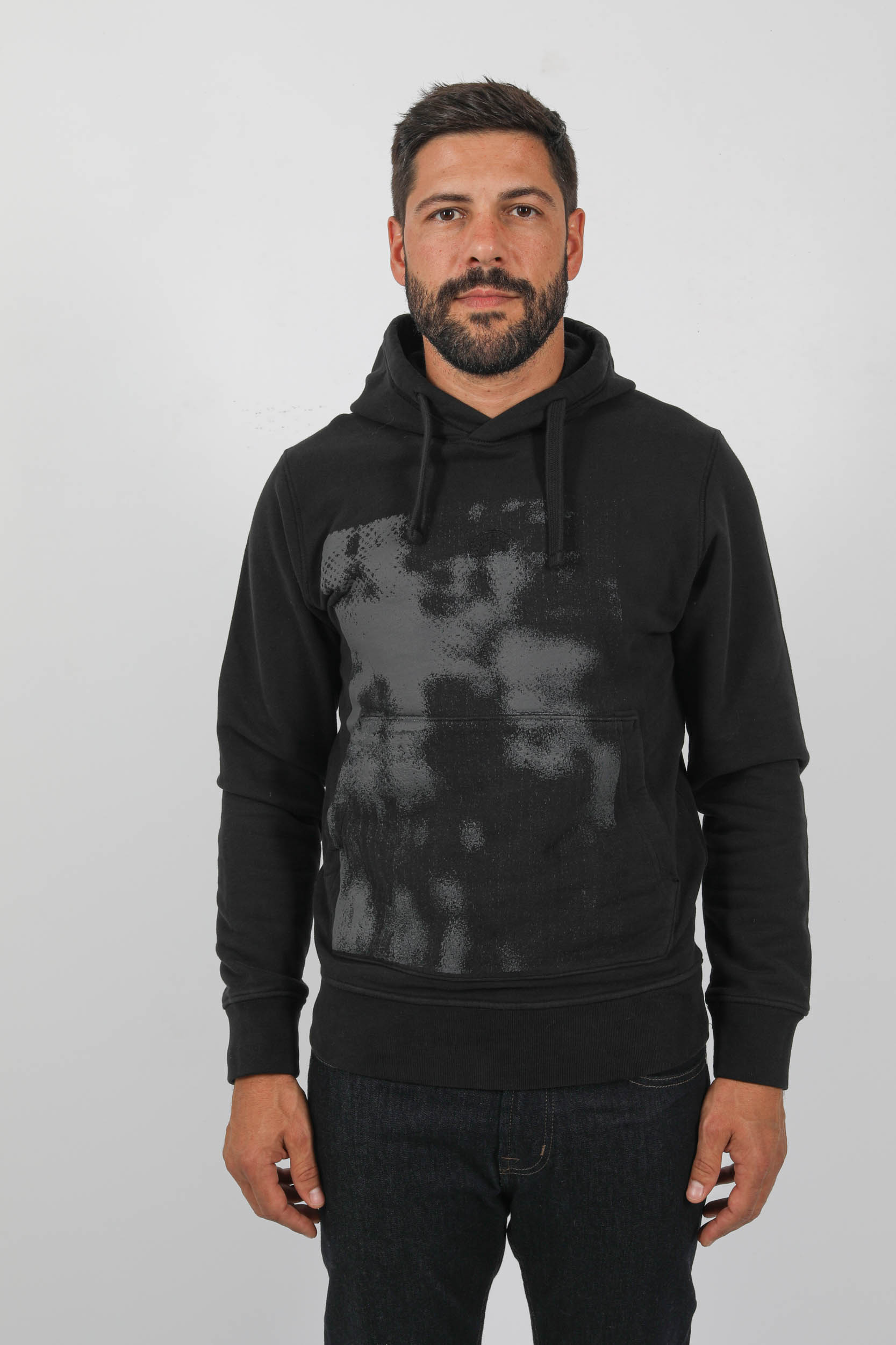  Image du produit SWEAT A CAPUCHE STONE ISLAND NOIR "FOAM ONE" 791566660-V0029 - 3