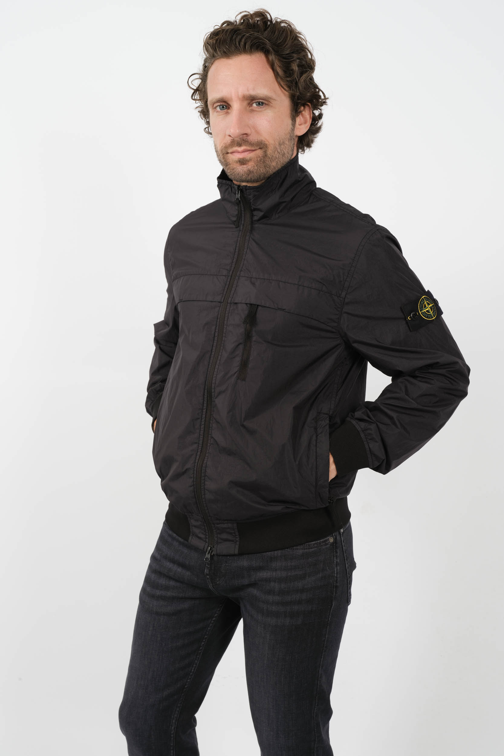  Image du produit BLOUSON STONE ISLAND NYLON NOIR 801541022-V0029 - 2