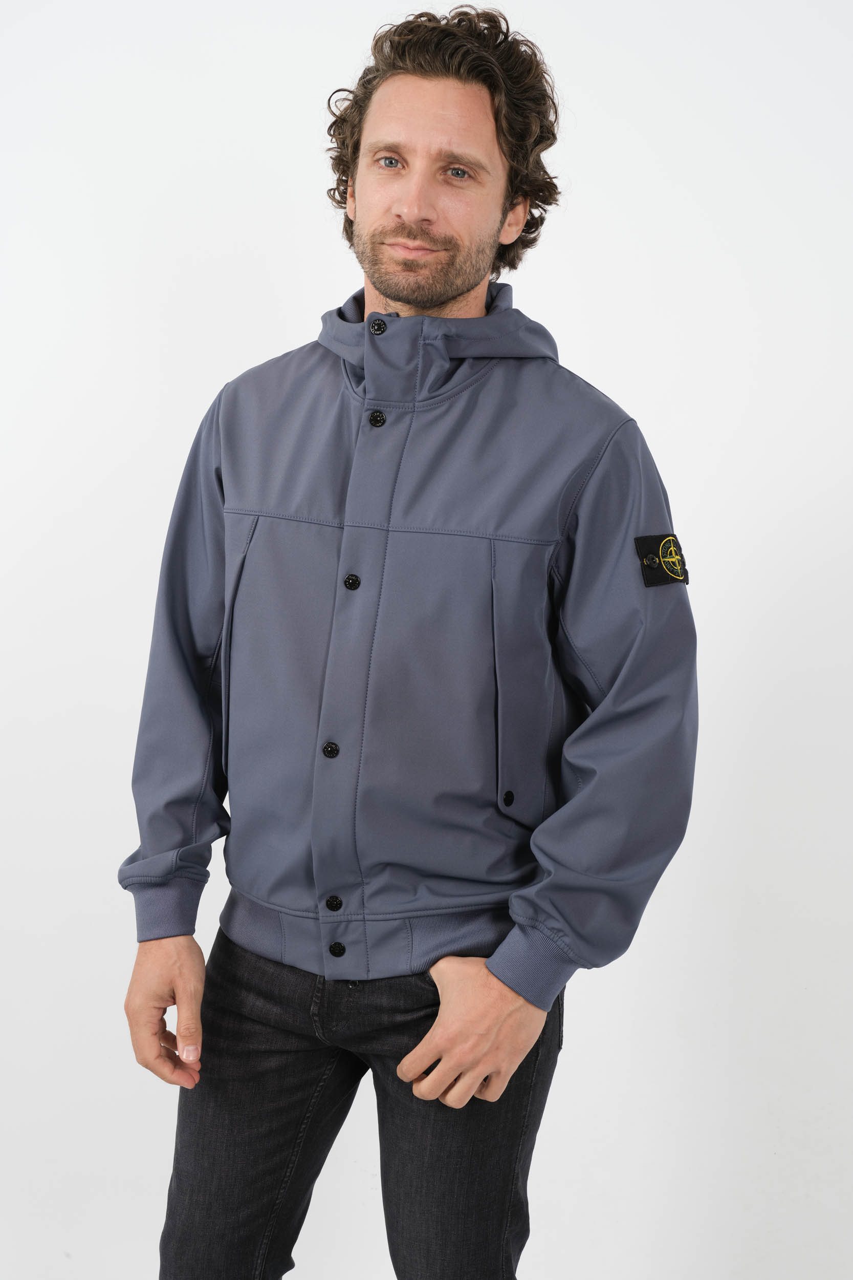  Image du produit SOFT SHELL STONE ISLAND BLEU 801540227-V0024 - 2