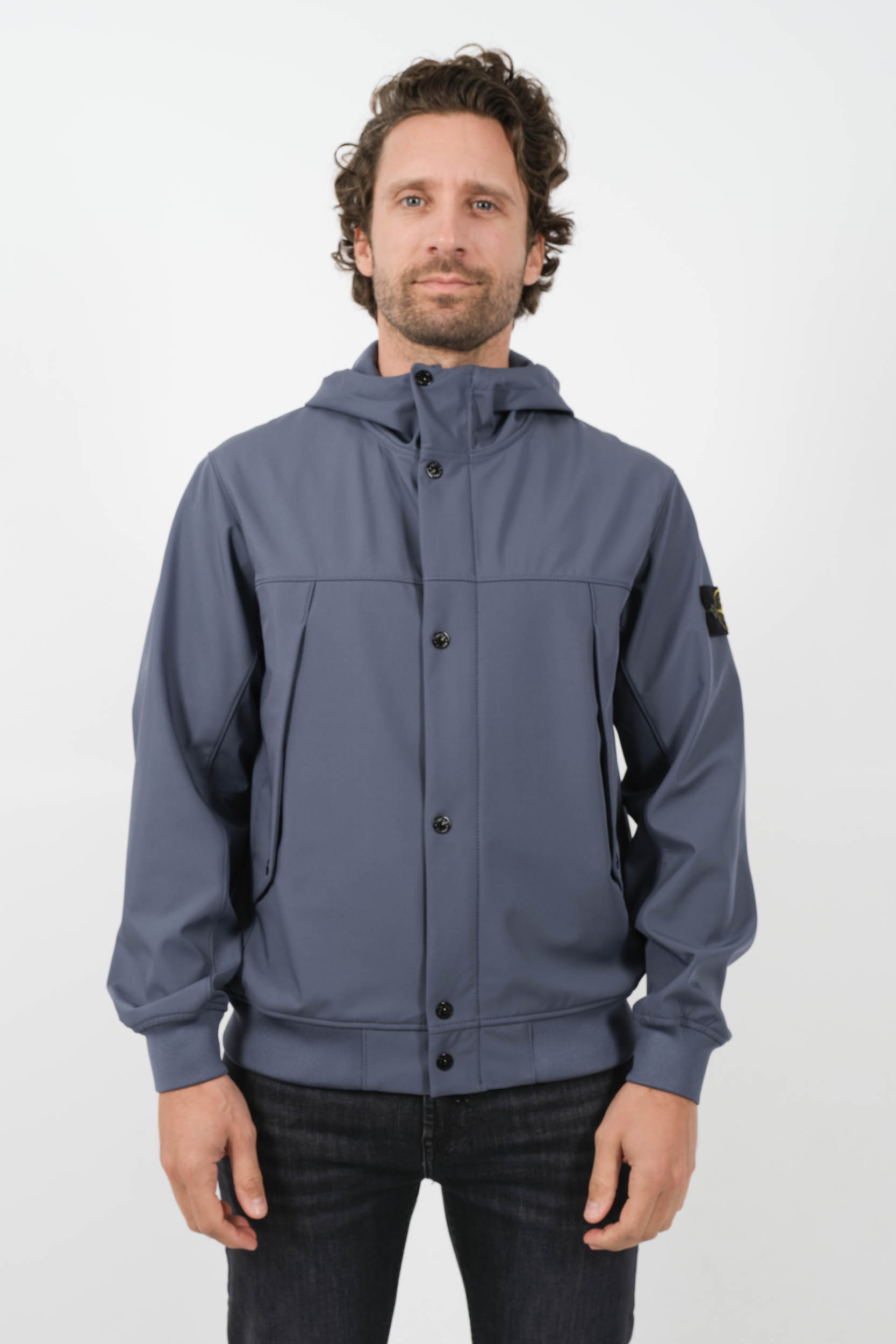  Image du produit SOFT SHELL STONE ISLAND BLEU 801540227-V0024 - 3