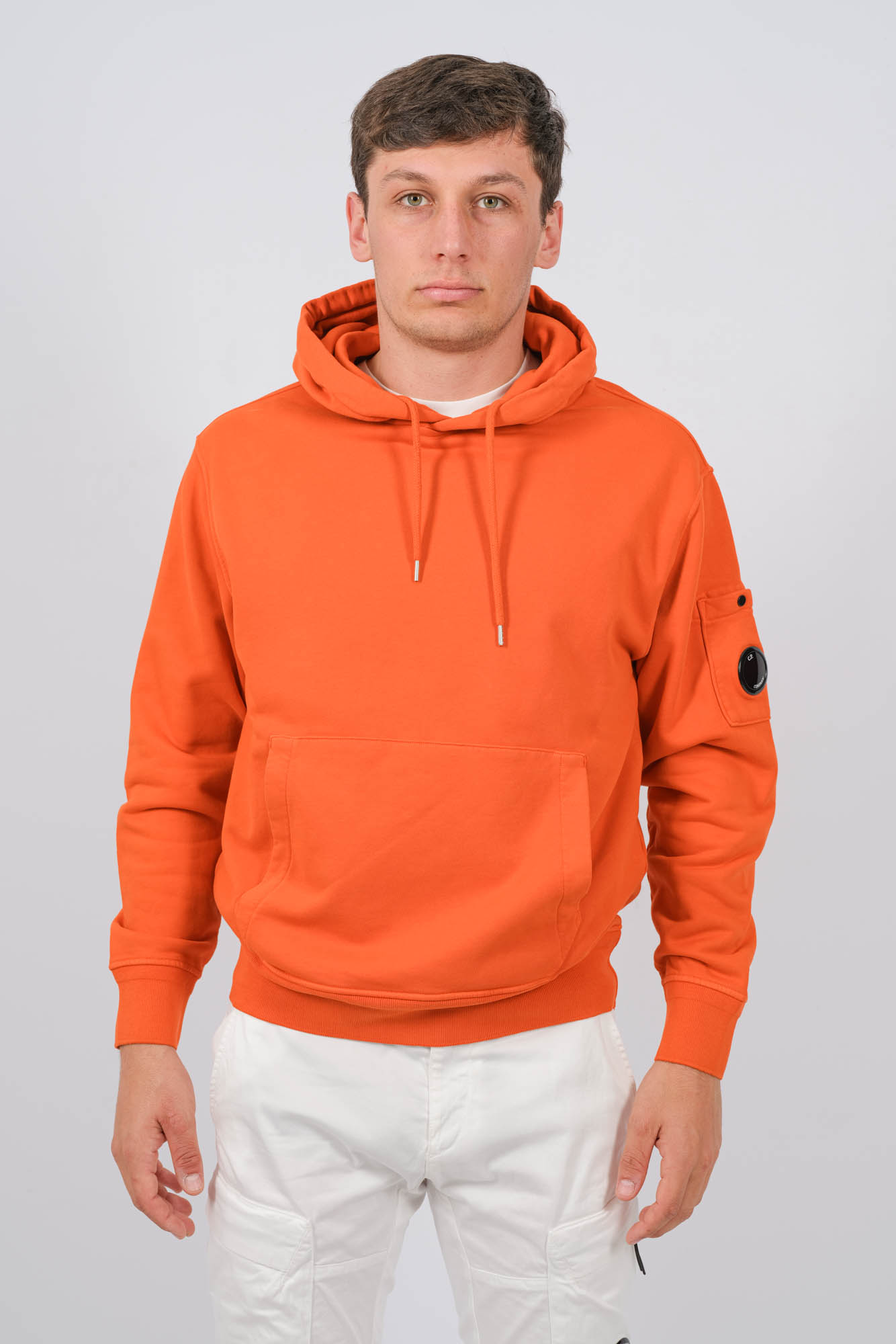 SWEAT C.P COMPANY A CAPUCHE ORANGE S099A-448