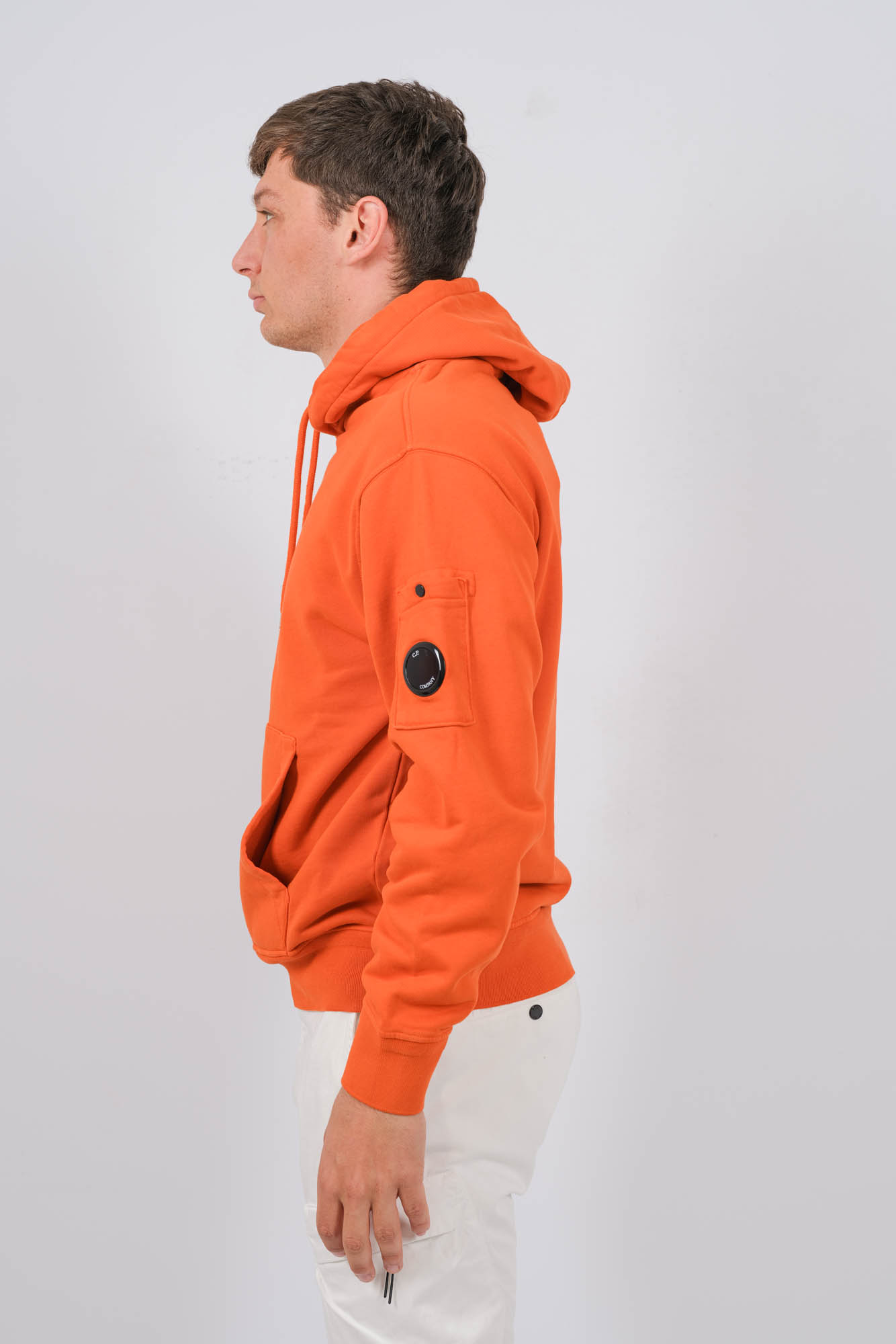 SWEAT C.P COMPANY A CAPUCHE ORANGE S099A-448