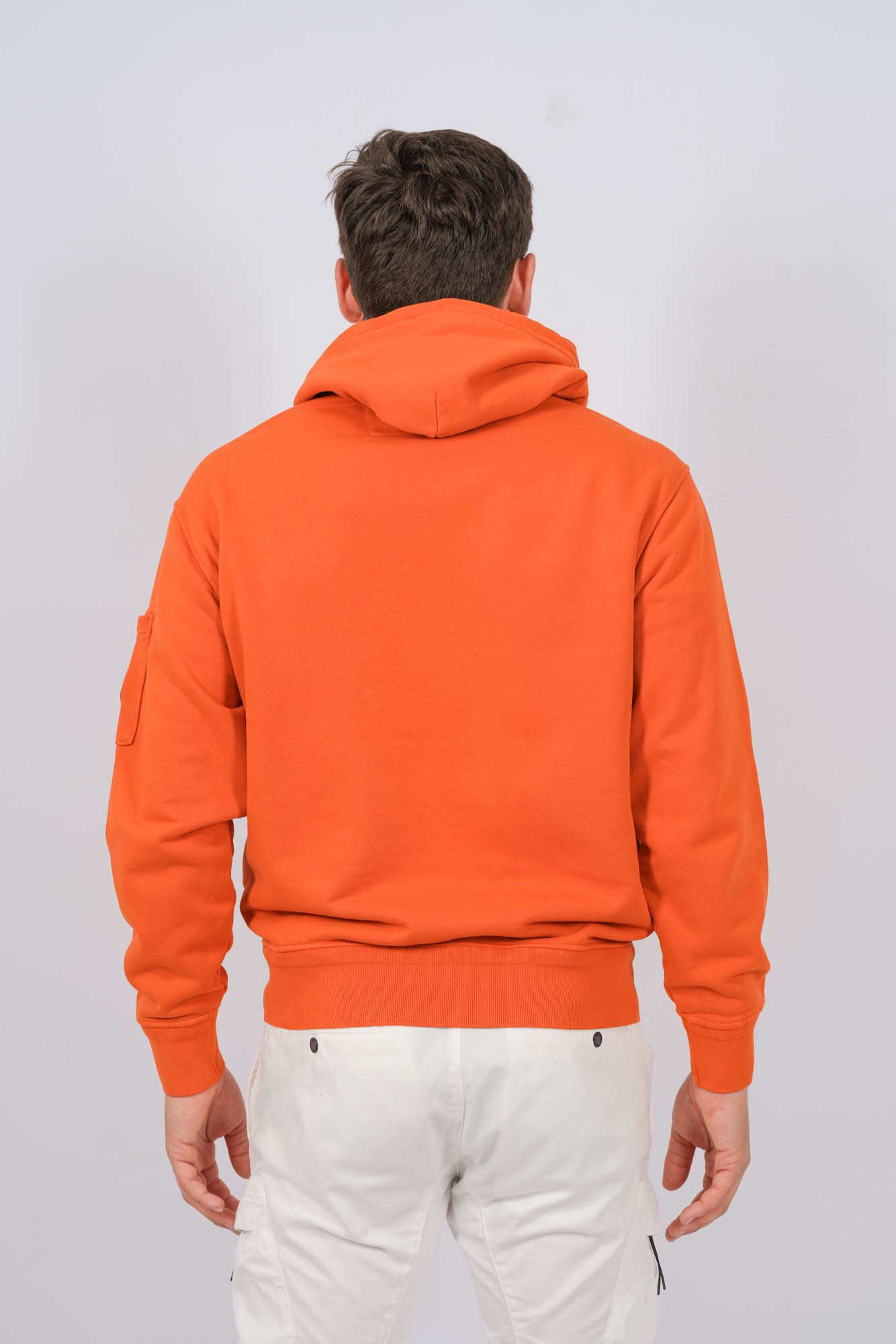 SWEAT C.P COMPANY A CAPUCHE ORANGE S099A-448