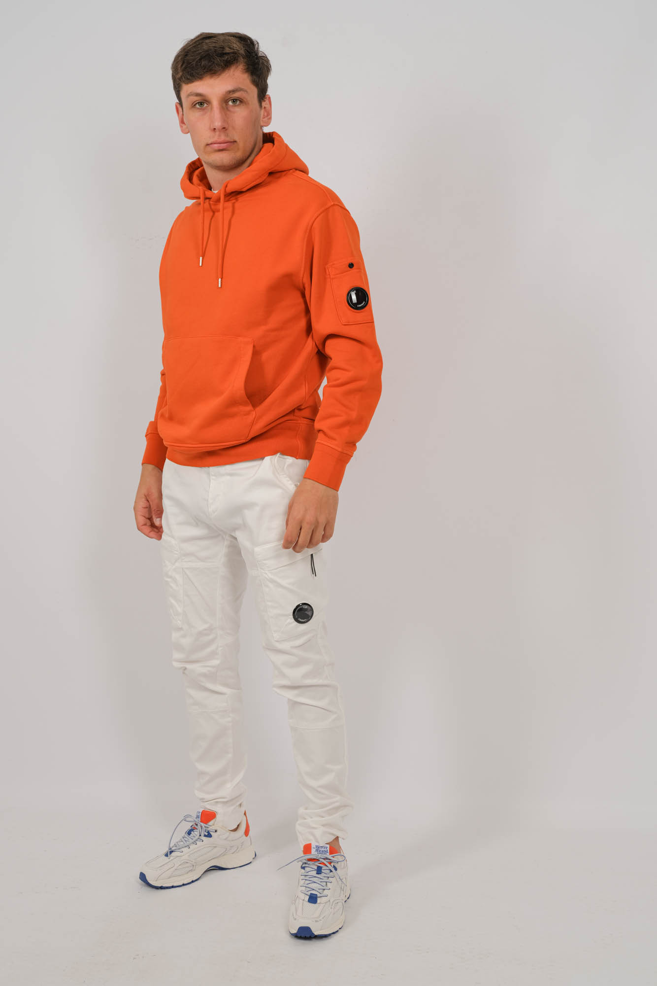 SWEAT C.P COMPANY A CAPUCHE ORANGE S099A-448