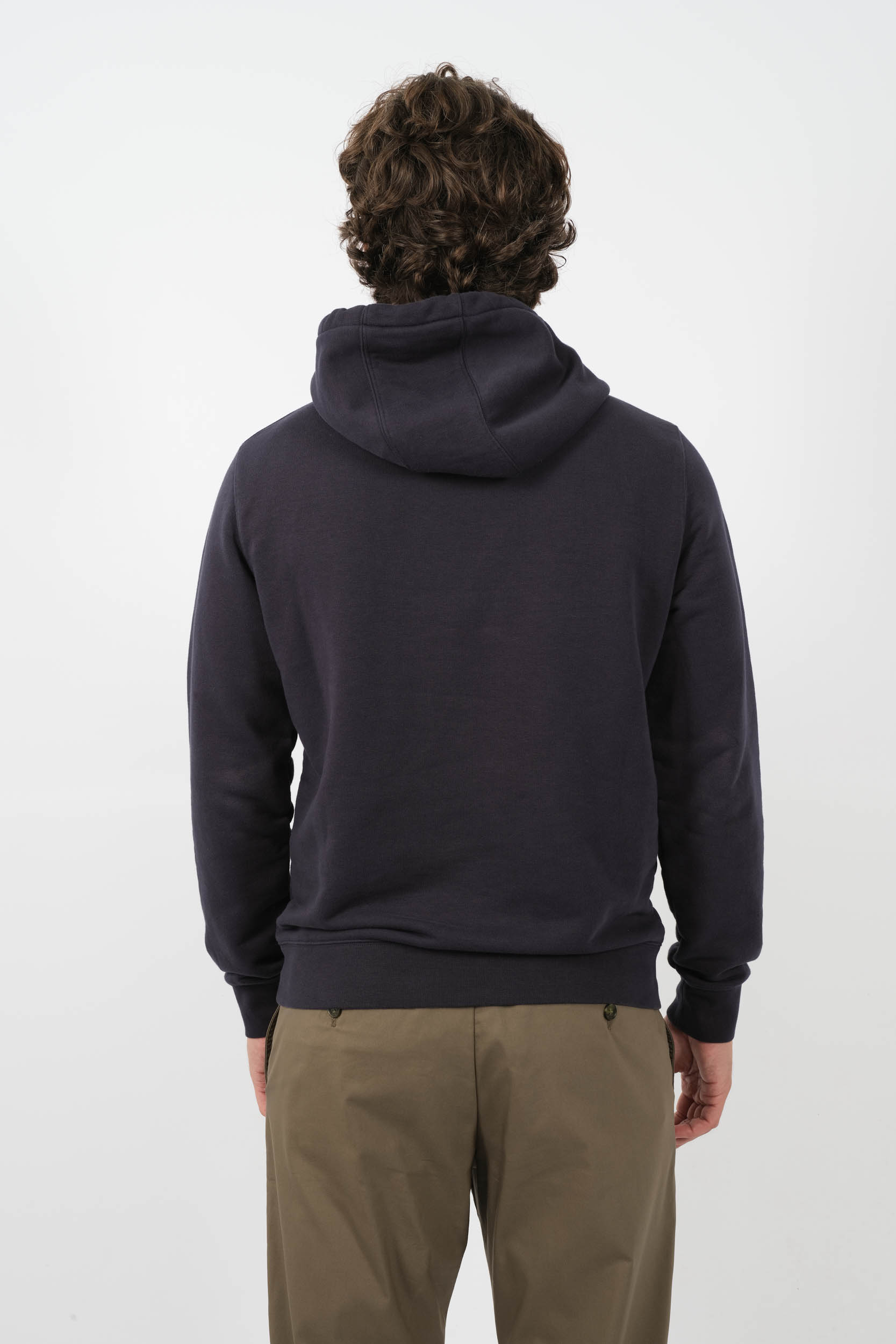 SWEAT WOOLRICH CAPUCHE MARINE SW0224-3989