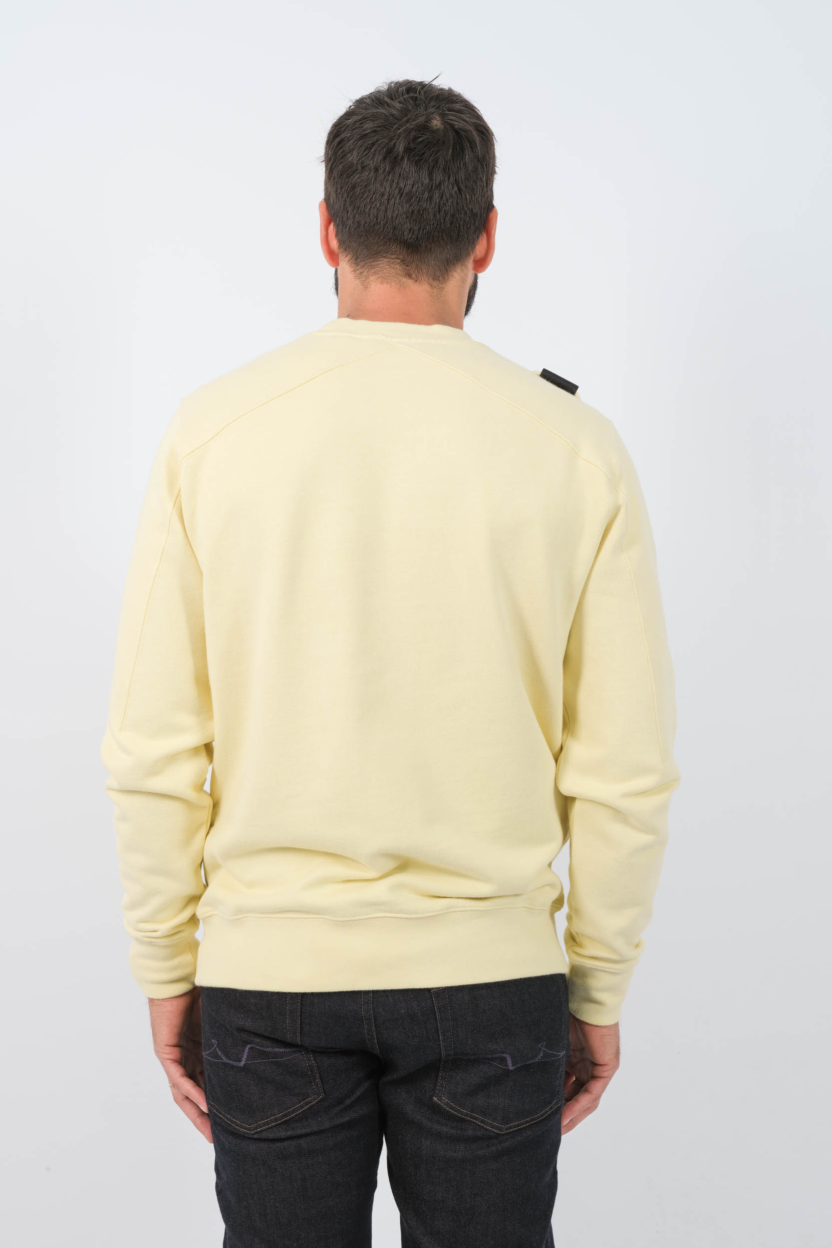 SWEAT MASTRUM COL ROND JAUNE MAS4470-M715