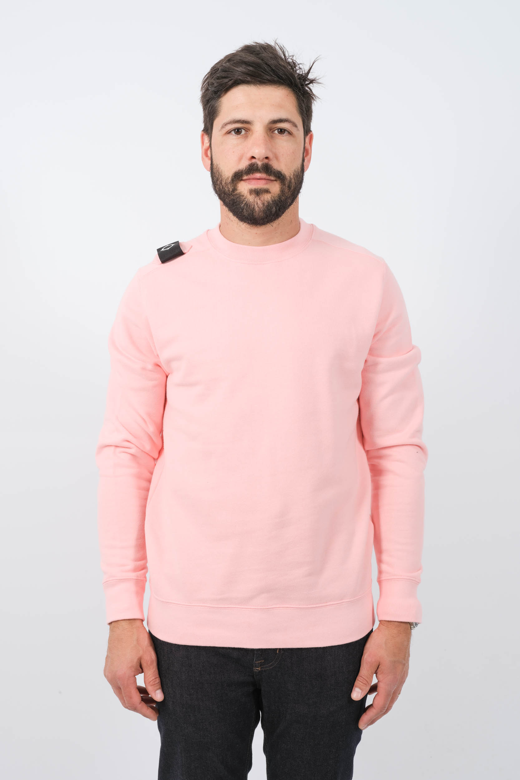 SWEAT MASTRUM COL ROND ROSE MAS4470-M533