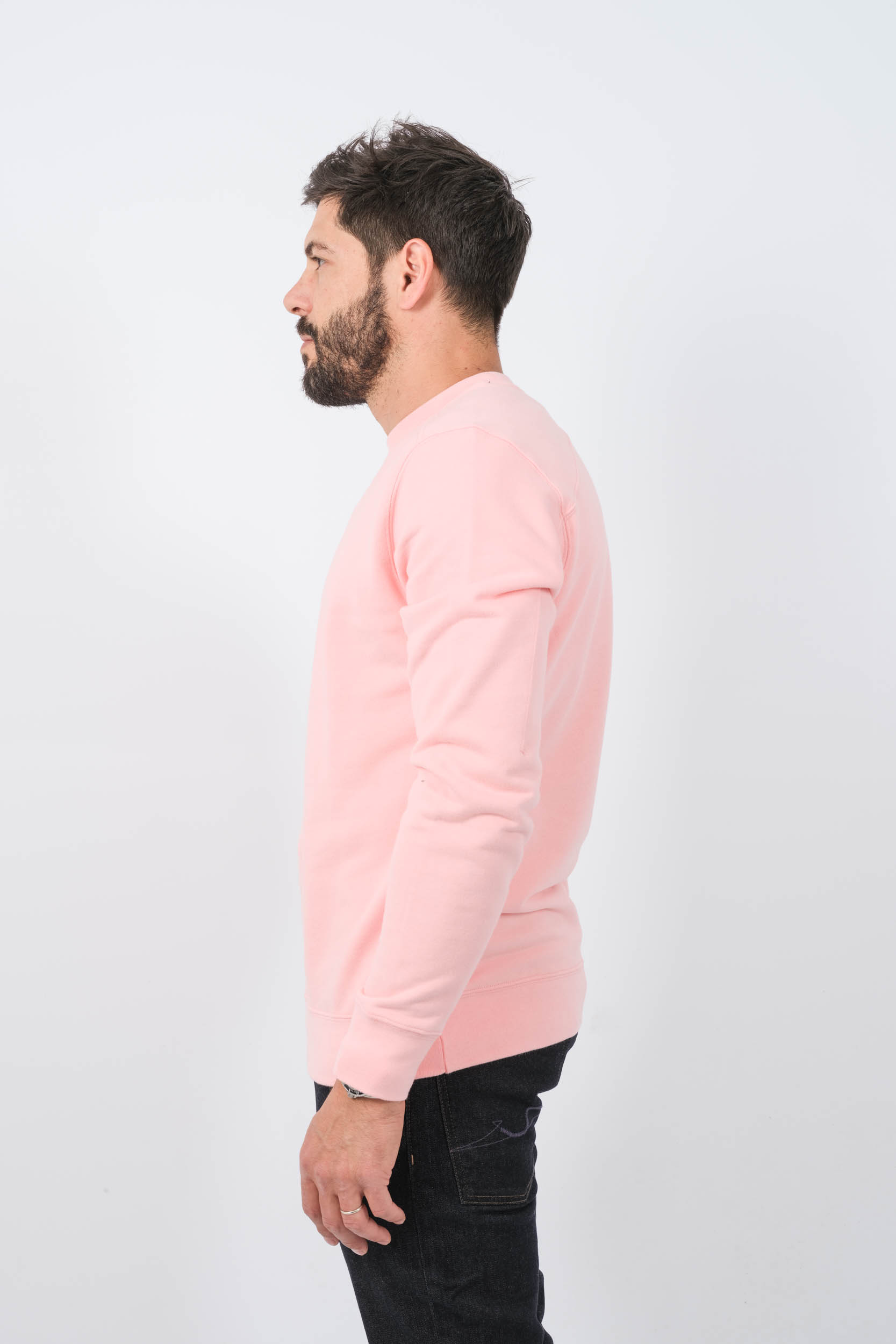 SWEAT MASTRUM COL ROND ROSE MAS4470-M533