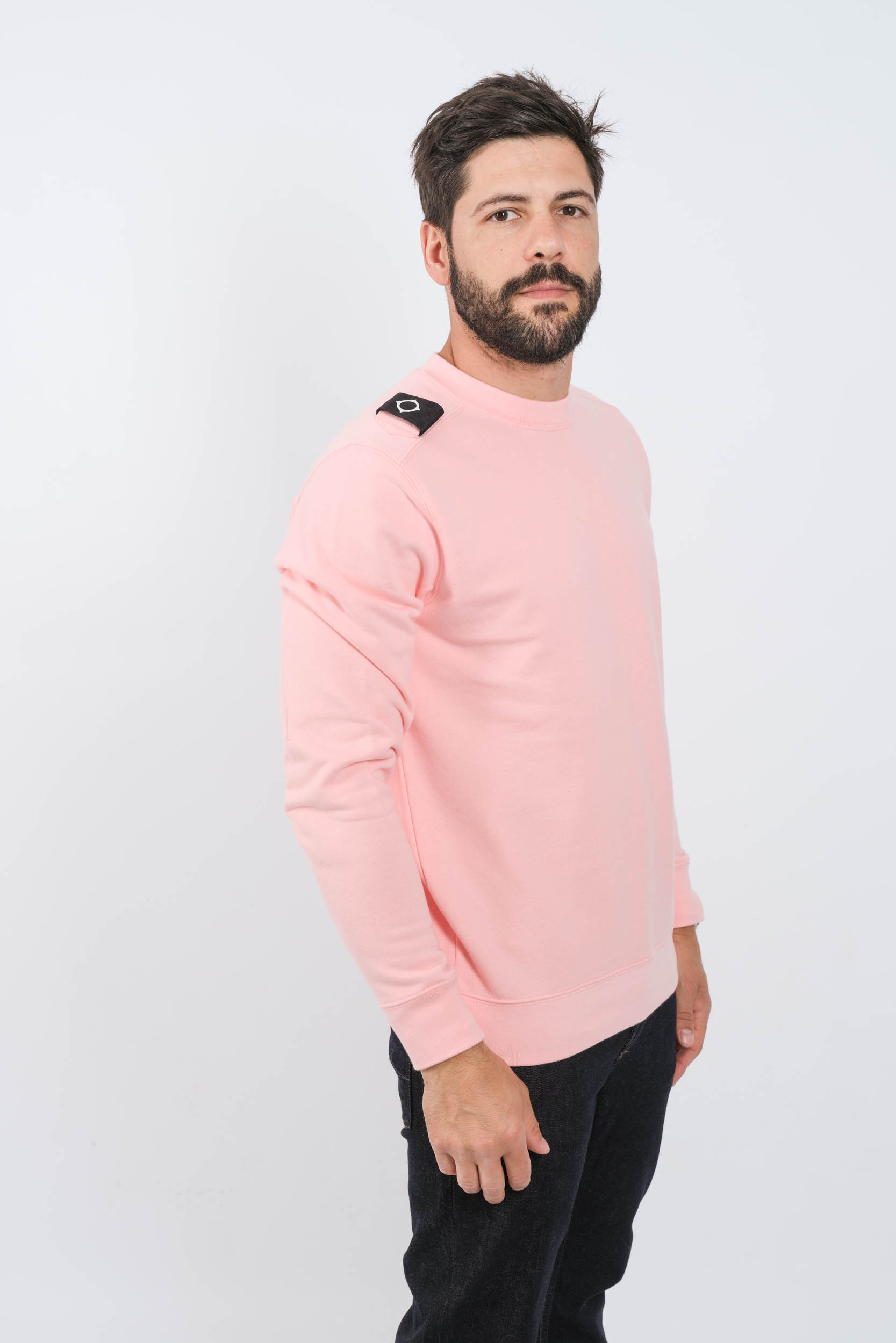 SWEAT MASTRUM COL ROND ROSE MAS4470-M533