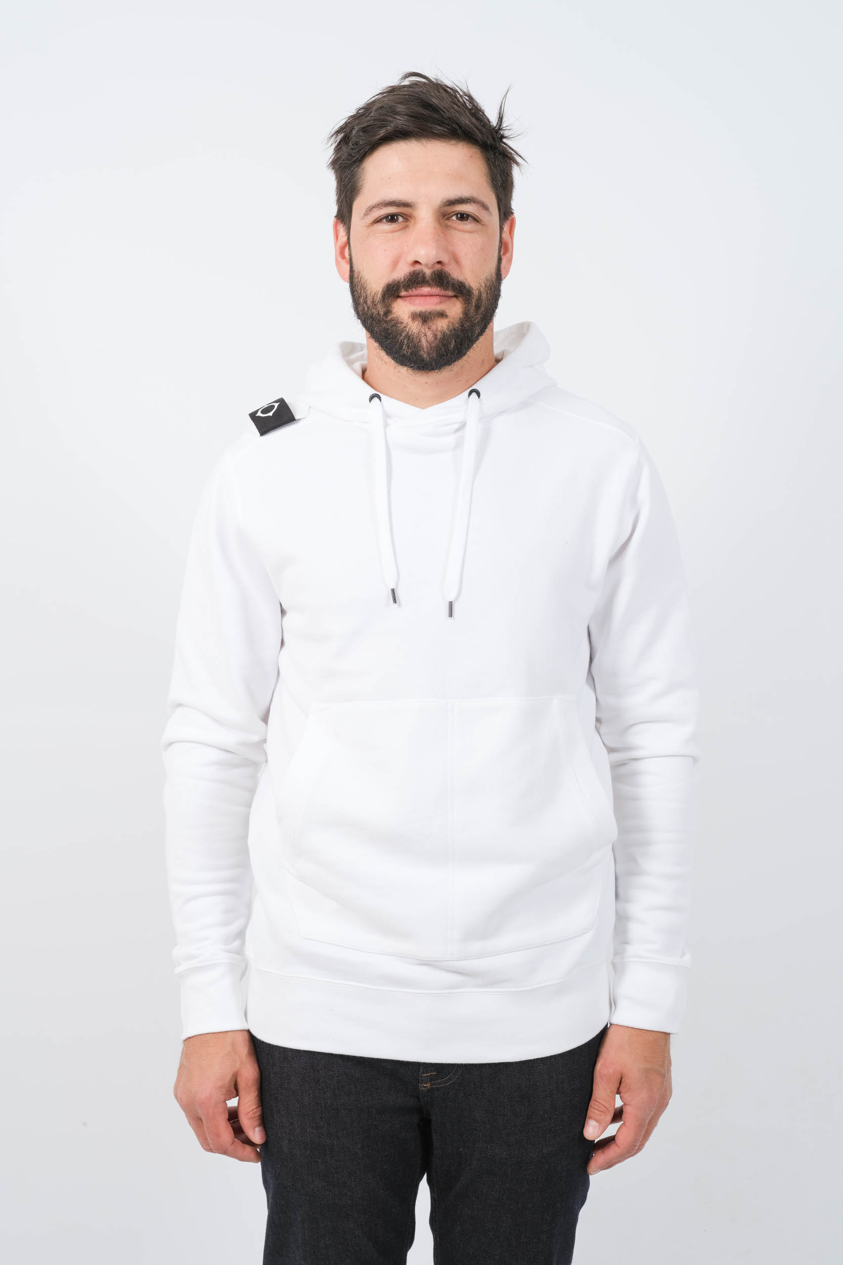 SWEAT MASTRUM A CAPUCHE BLANC MAS4465-M100