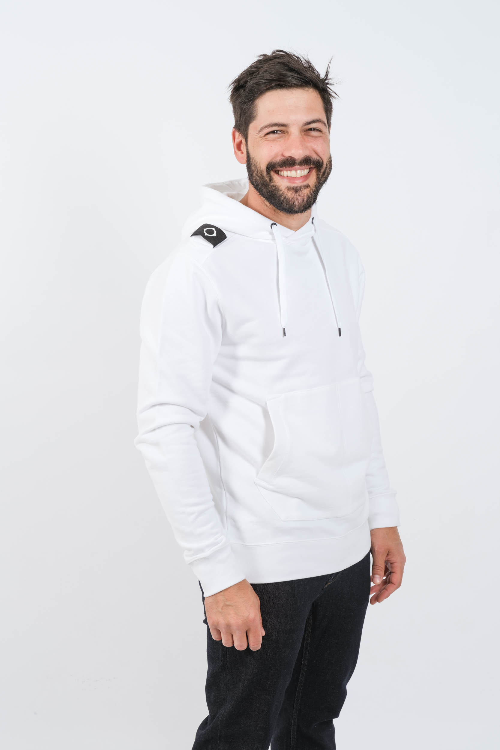 SWEAT MASTRUM A CAPUCHE BLANC MAS4465-M100