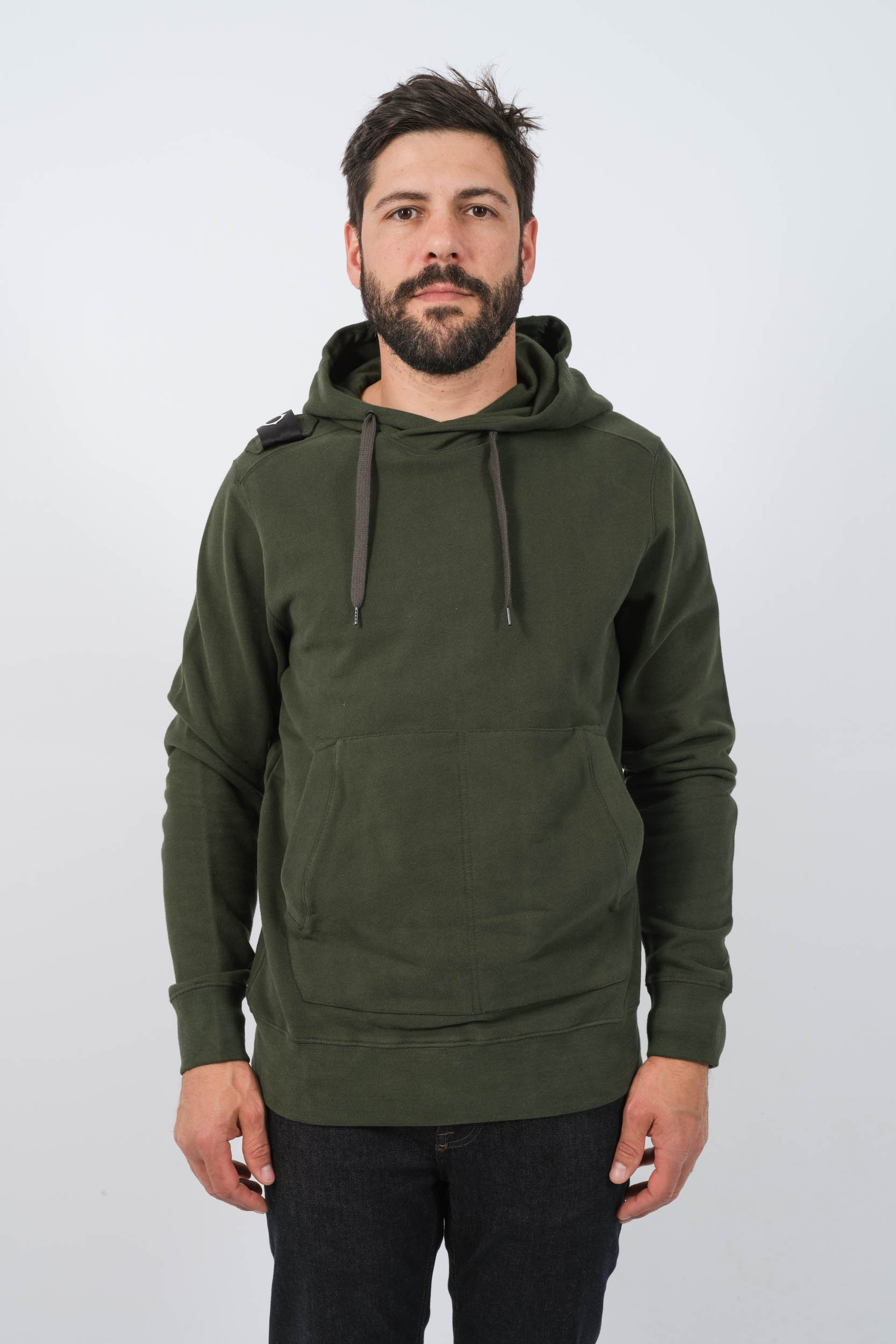 SWEAT MASTRUM A CAPUCHE VERT MAS4465-M306