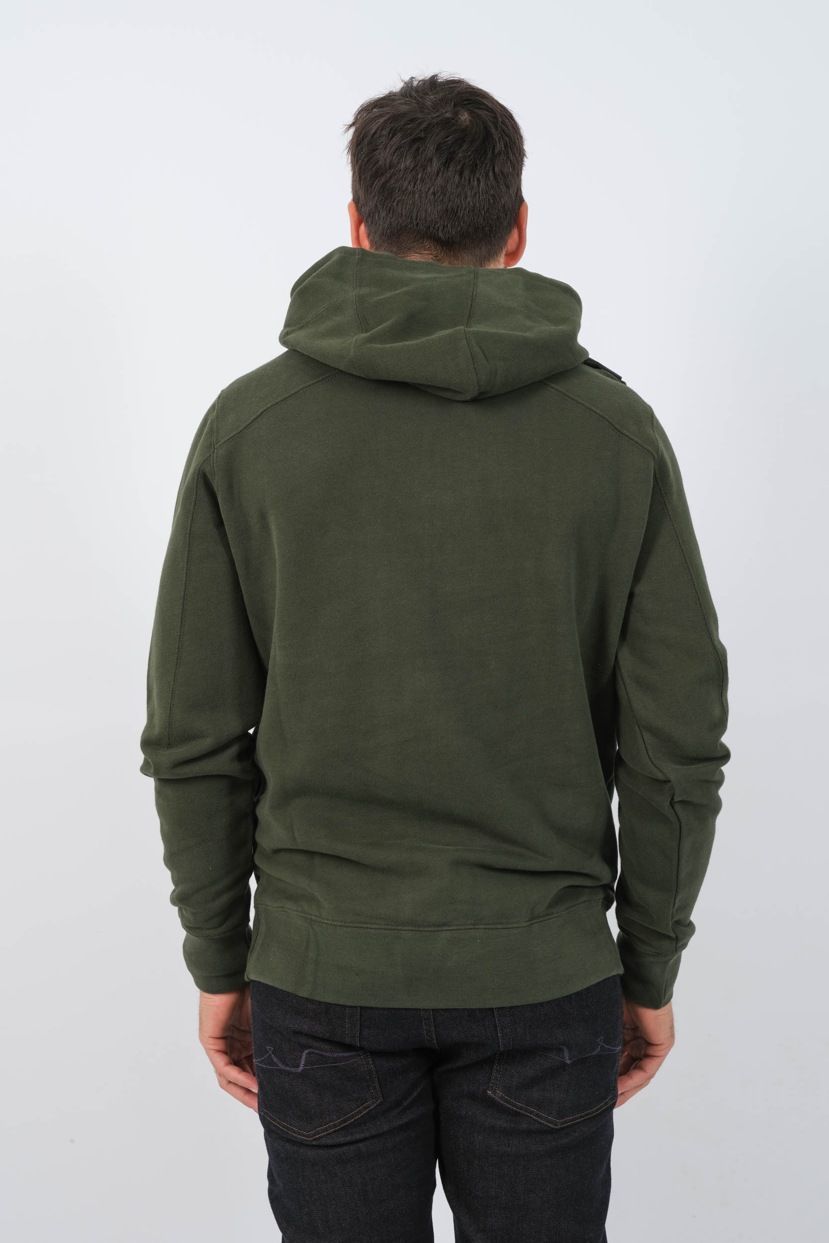 SWEAT MASTRUM A CAPUCHE VERT MAS4465-M306