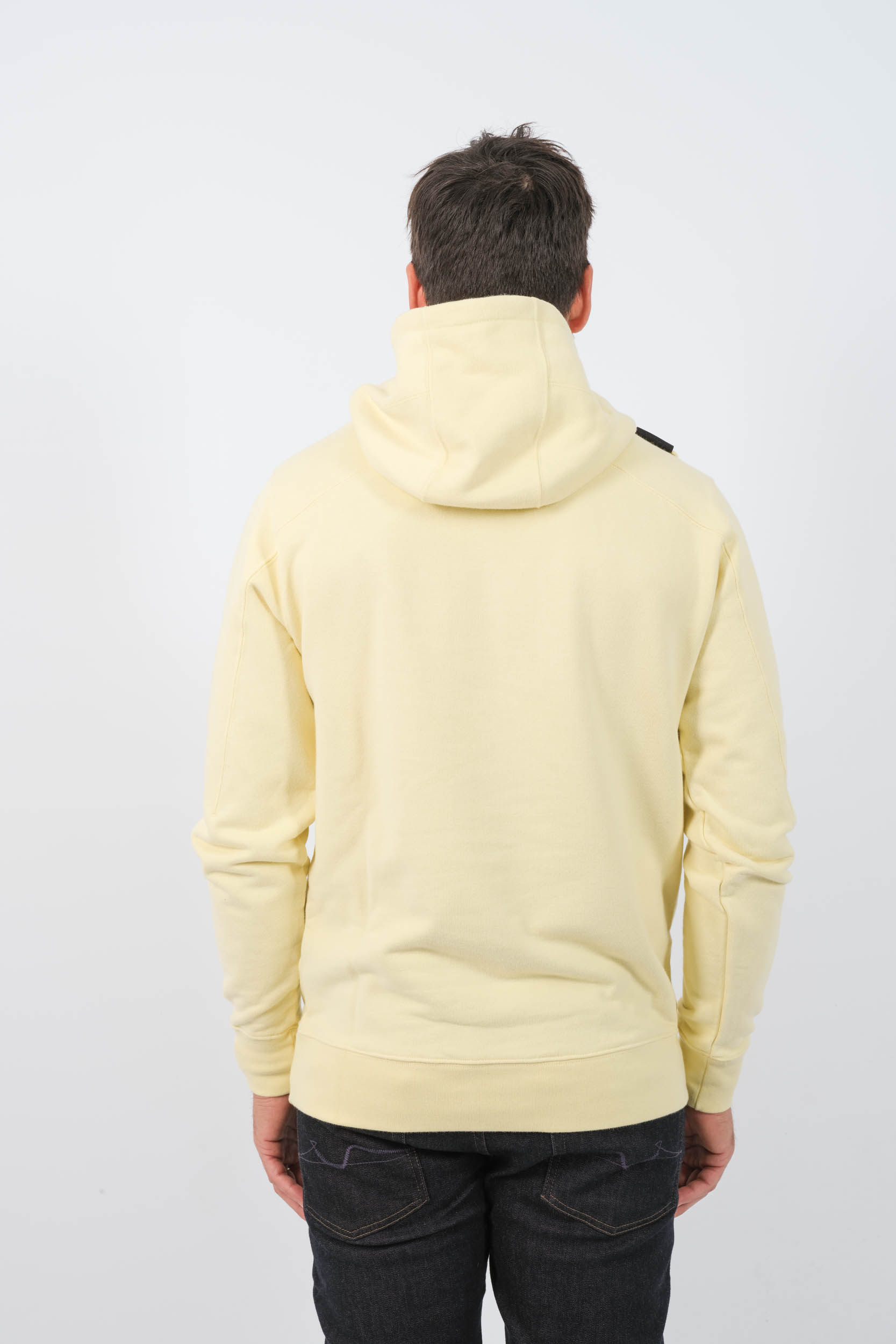 SWEAT MASTRUM A CAPUCHE JAUNE MAS4465-M715