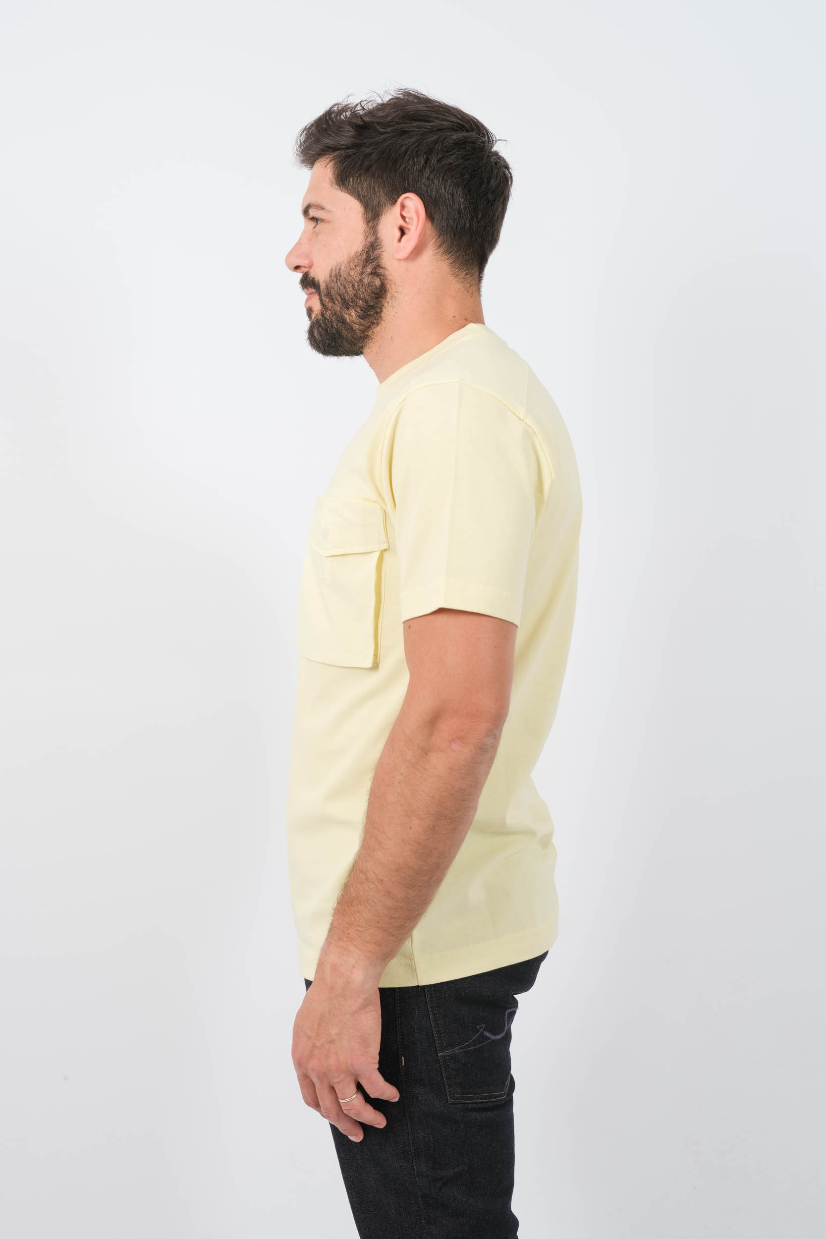 TEE-SHIRT MASTRUM JAUNE MAS8388-M715