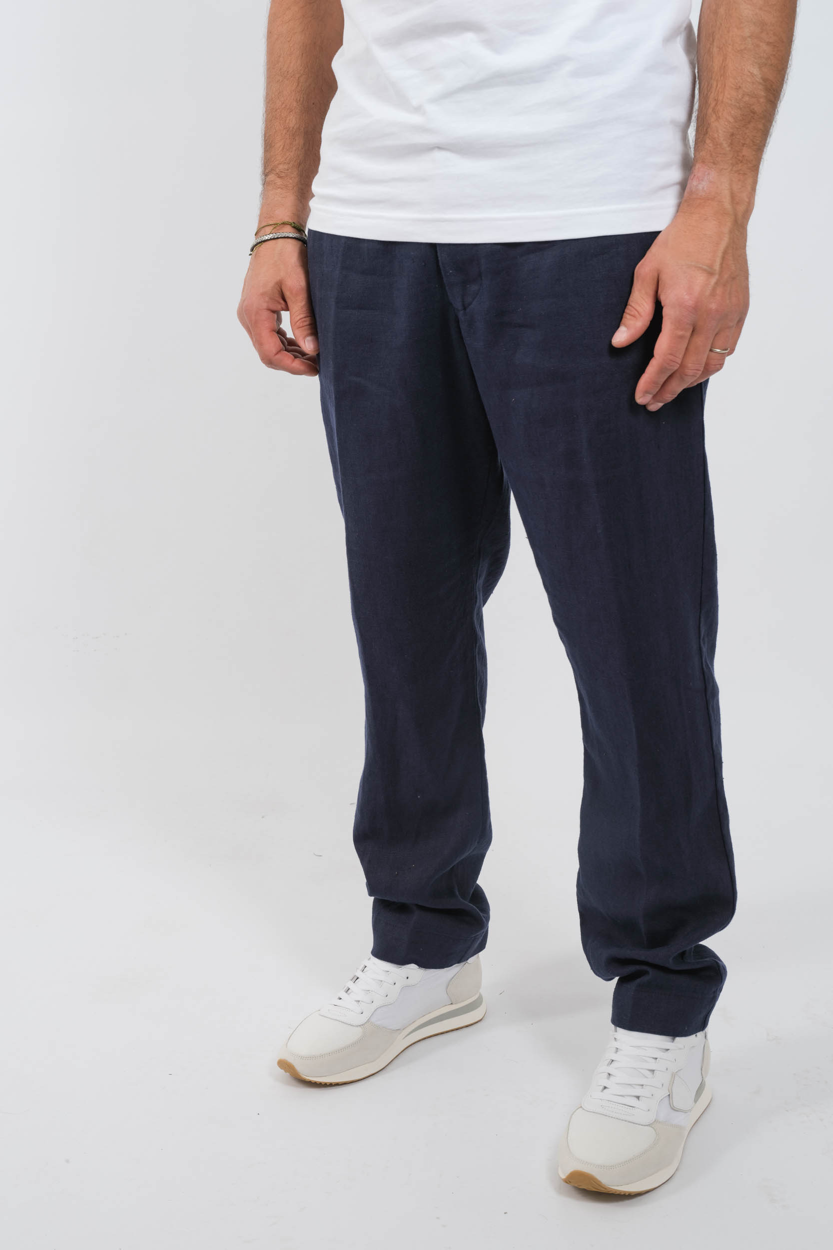 PANTALON NN07 LIN MARINE BILLIE1454-200