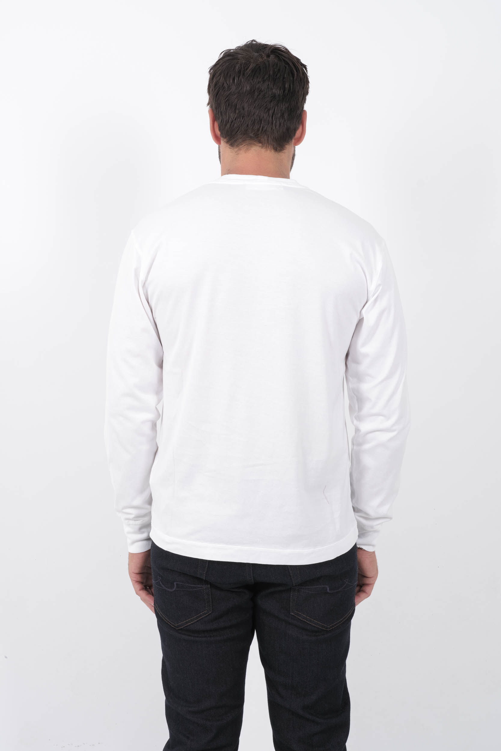  Image du produit T-SHIRT STONE ISLAND BLANC MANCHES LONGUES 811522713-V0001 - 5