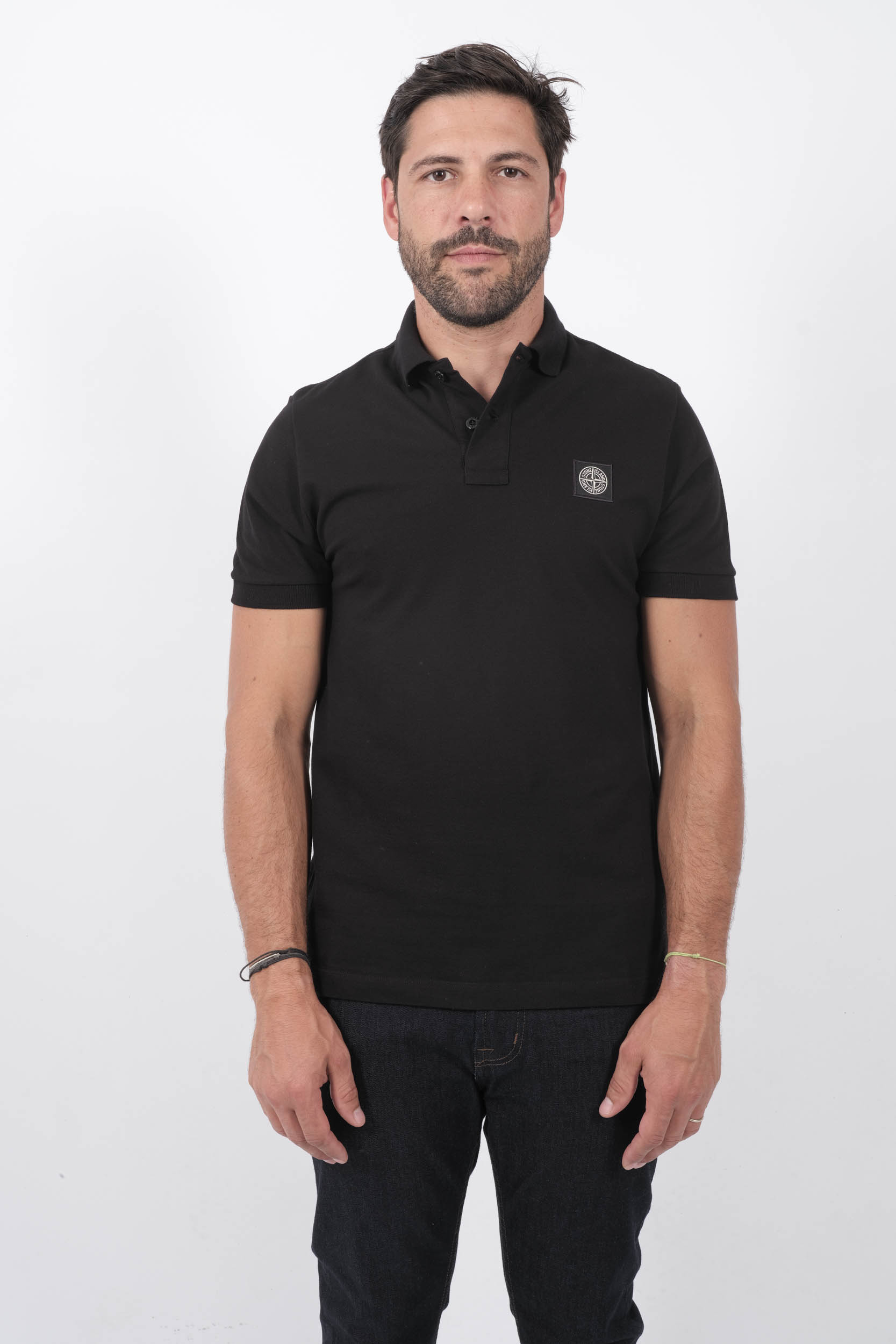  Image du produit POLO STONE ISLAND NOIR 81152SC17-V0029 - 3