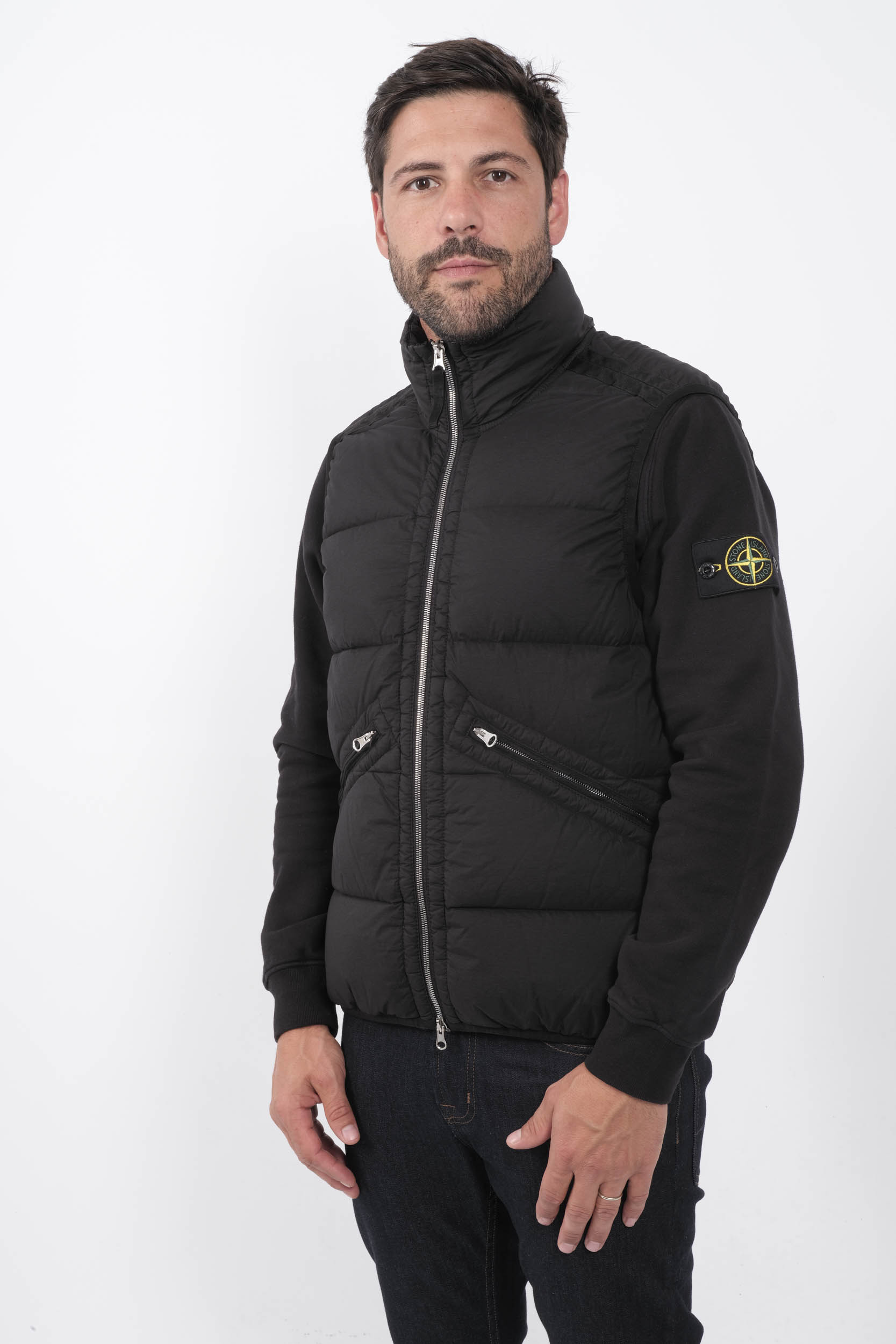  Image du produit DOUDOUNE SANS MANCHES STONE ISLAND NOIR 8115G0828-V0029 - 2