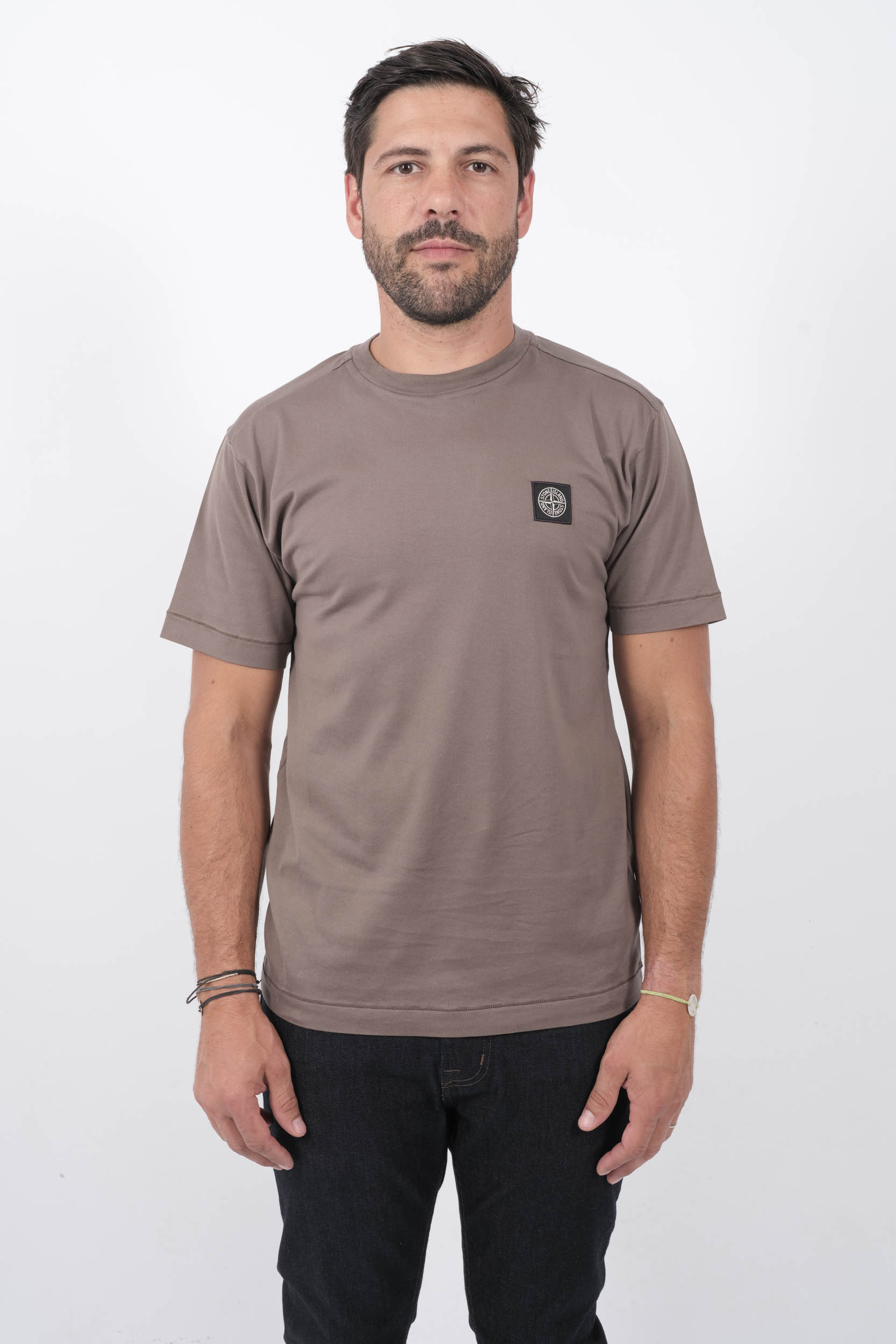  Image du produit T-SHIRT STONE ISLAND MARRON 811524113-V0075 - 3