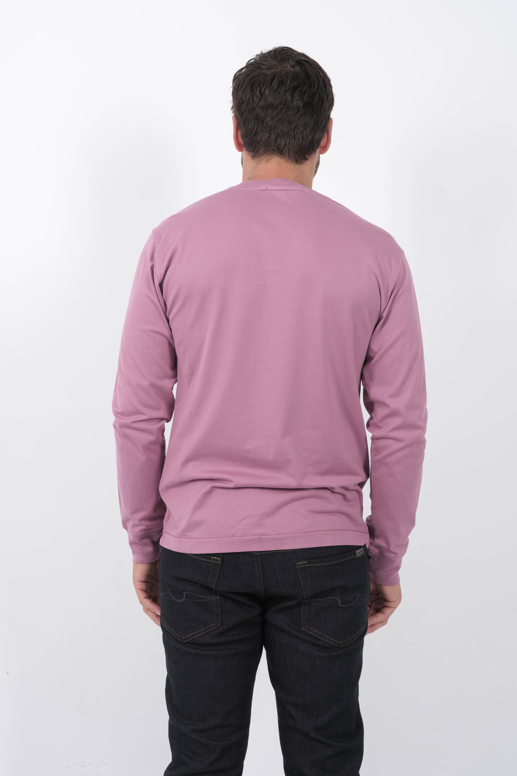  Image du produit T-SHIRT STONE ISLAND MANCHES LONGUES ROSE 811522713-V0086 - 5