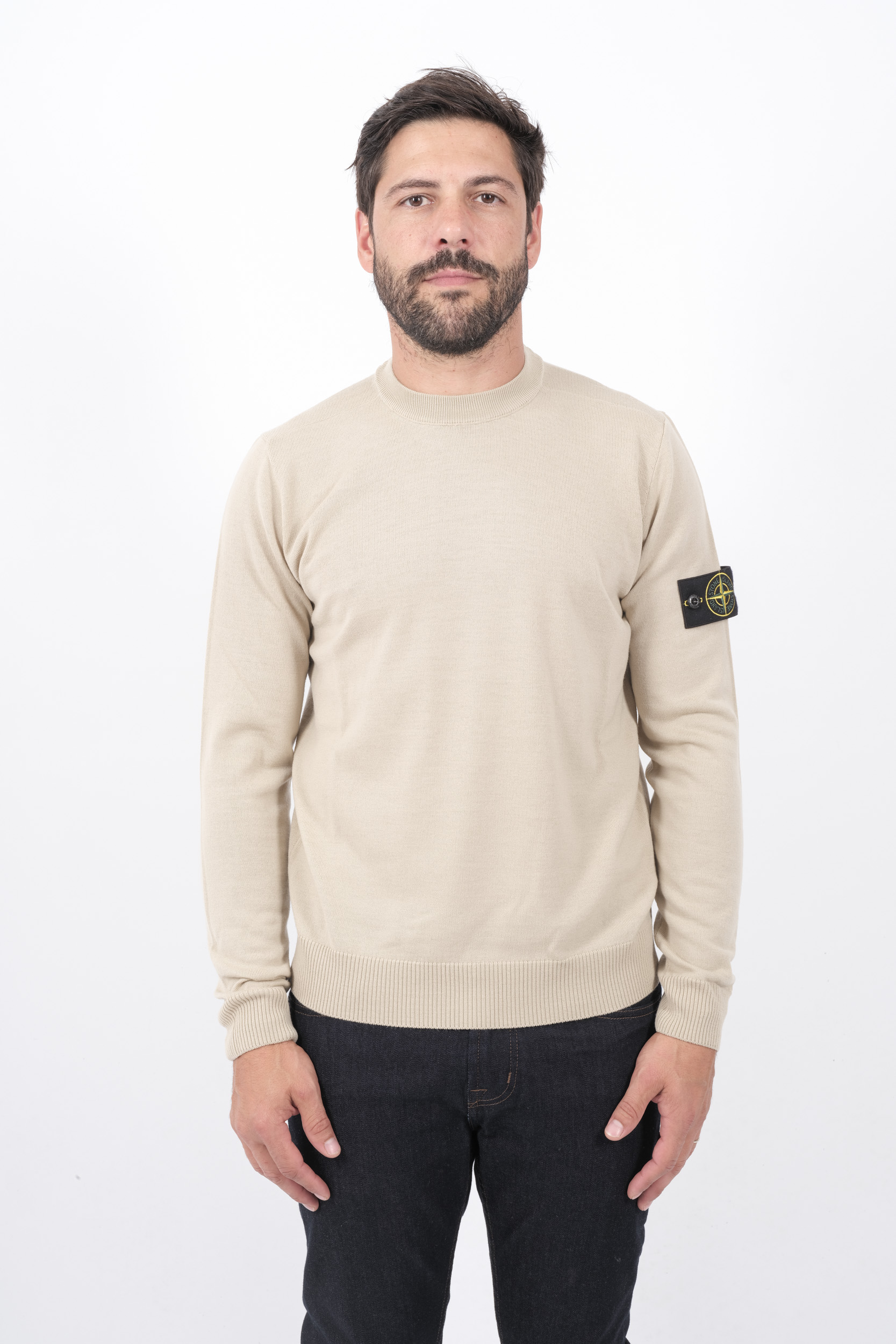  Image du produit PULL STONE ISLAND BEIGE 8115510C4-V0097 - 3