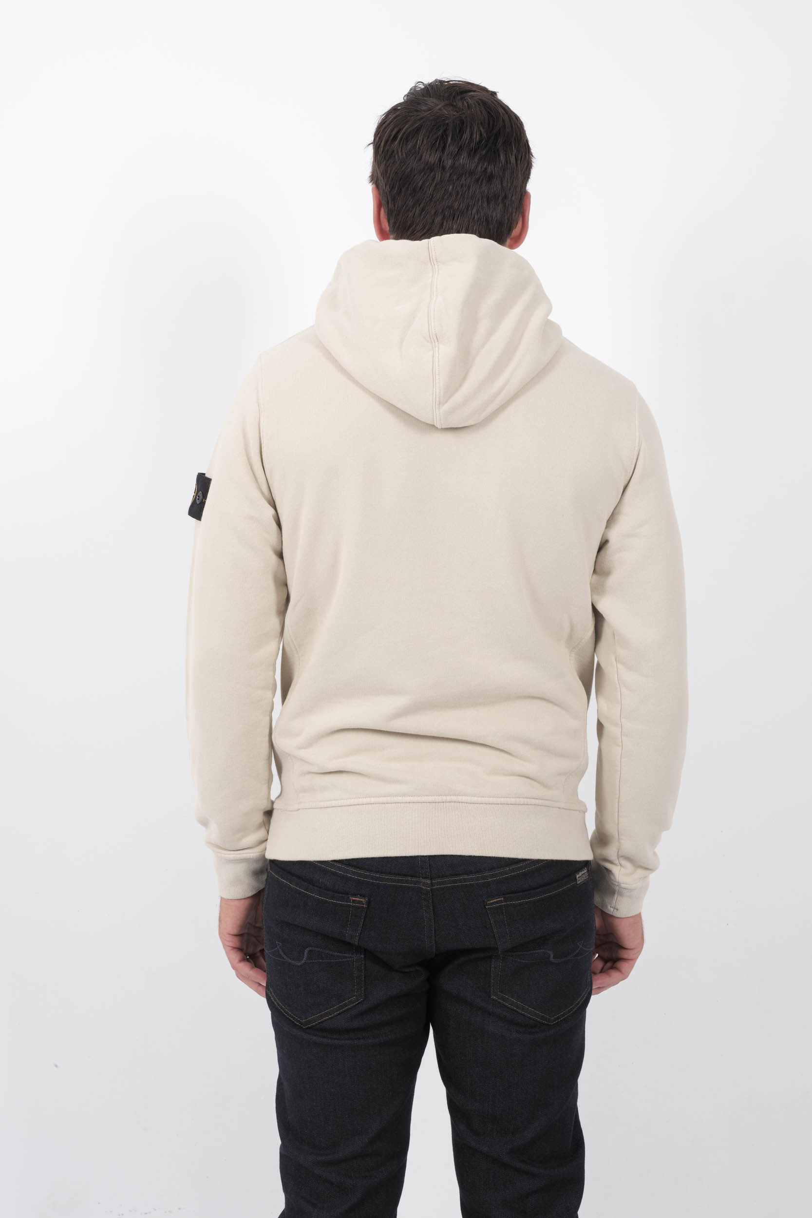 SWEAT A CAPUCHE STONE ISLAND BEIGE 811560820-V0097