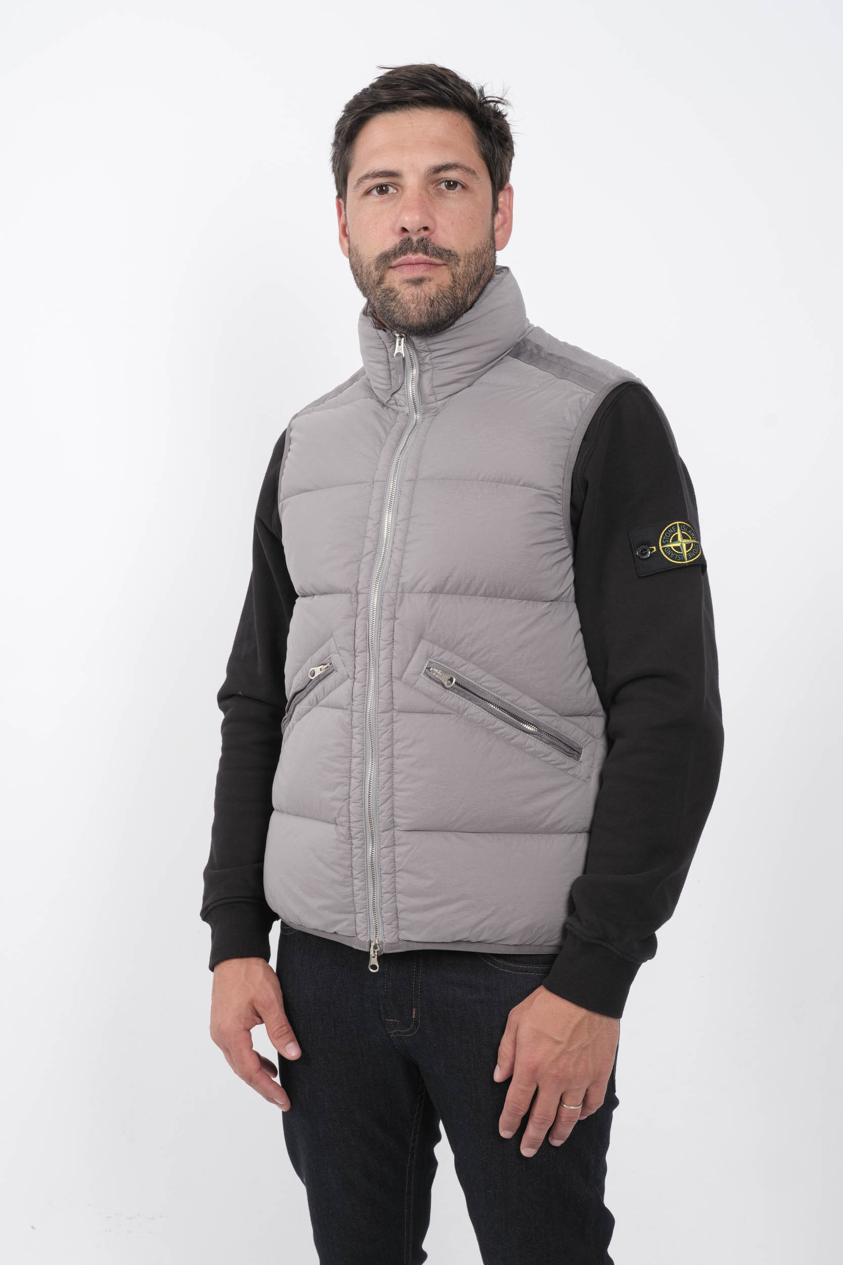  Image du produit DOUDOUNE SANS MANCHES STONE ISLAND GRISE 8115G0828-V0066 - 2