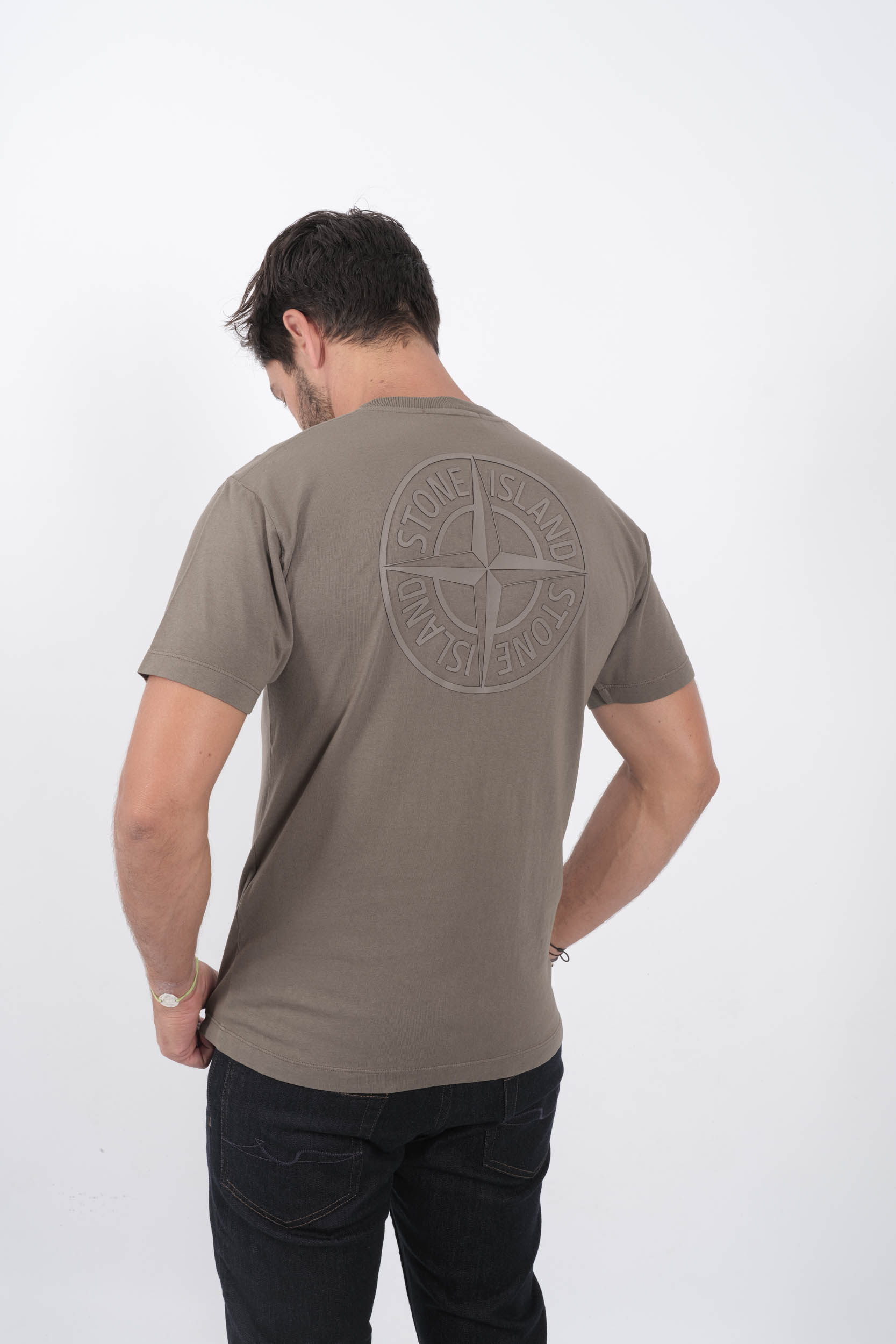  Image du produit T-SHIRT STONE ISLAND MARRON MOTIF IMPRIME 81152NS81-V0075 - 2