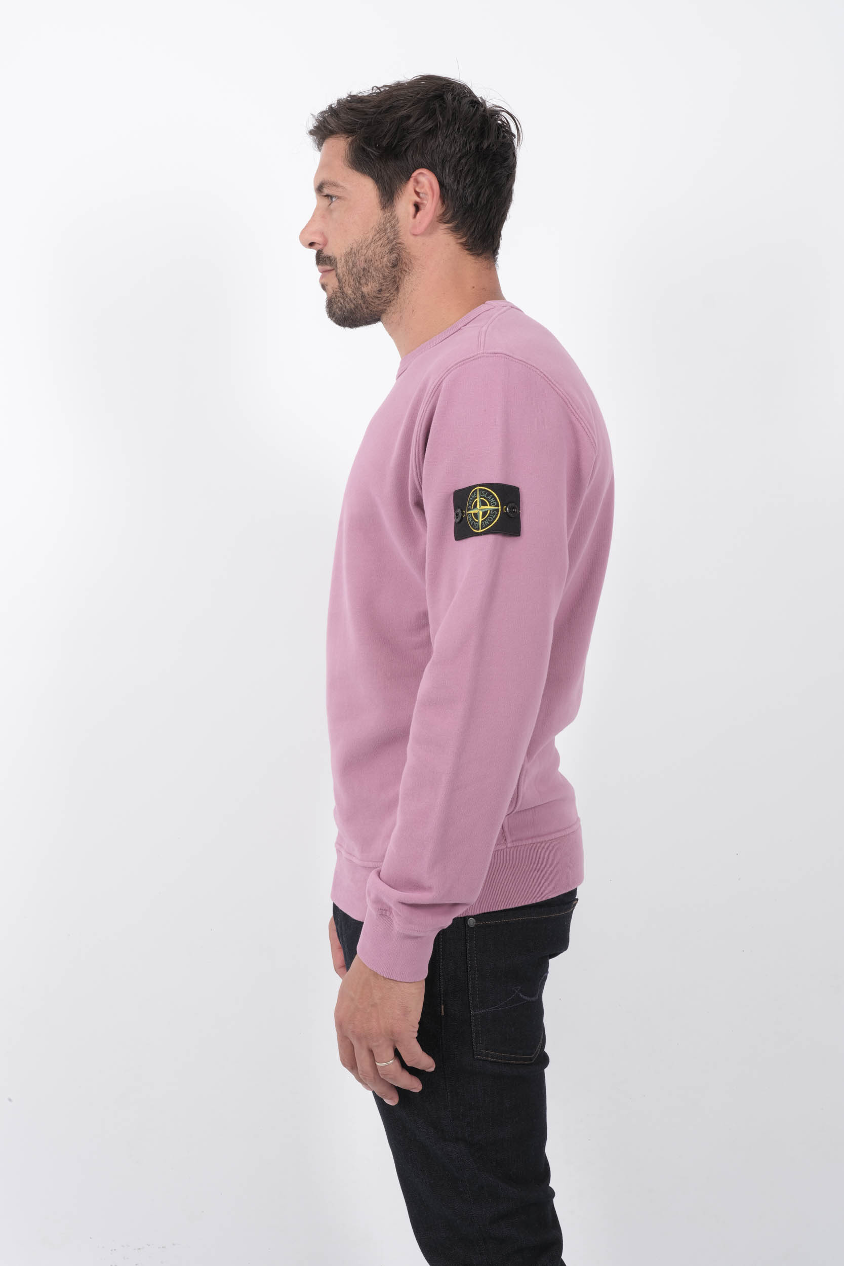  Image du produit SWEAT STONE ISLAND ROSE 811562420-V0086 - 4