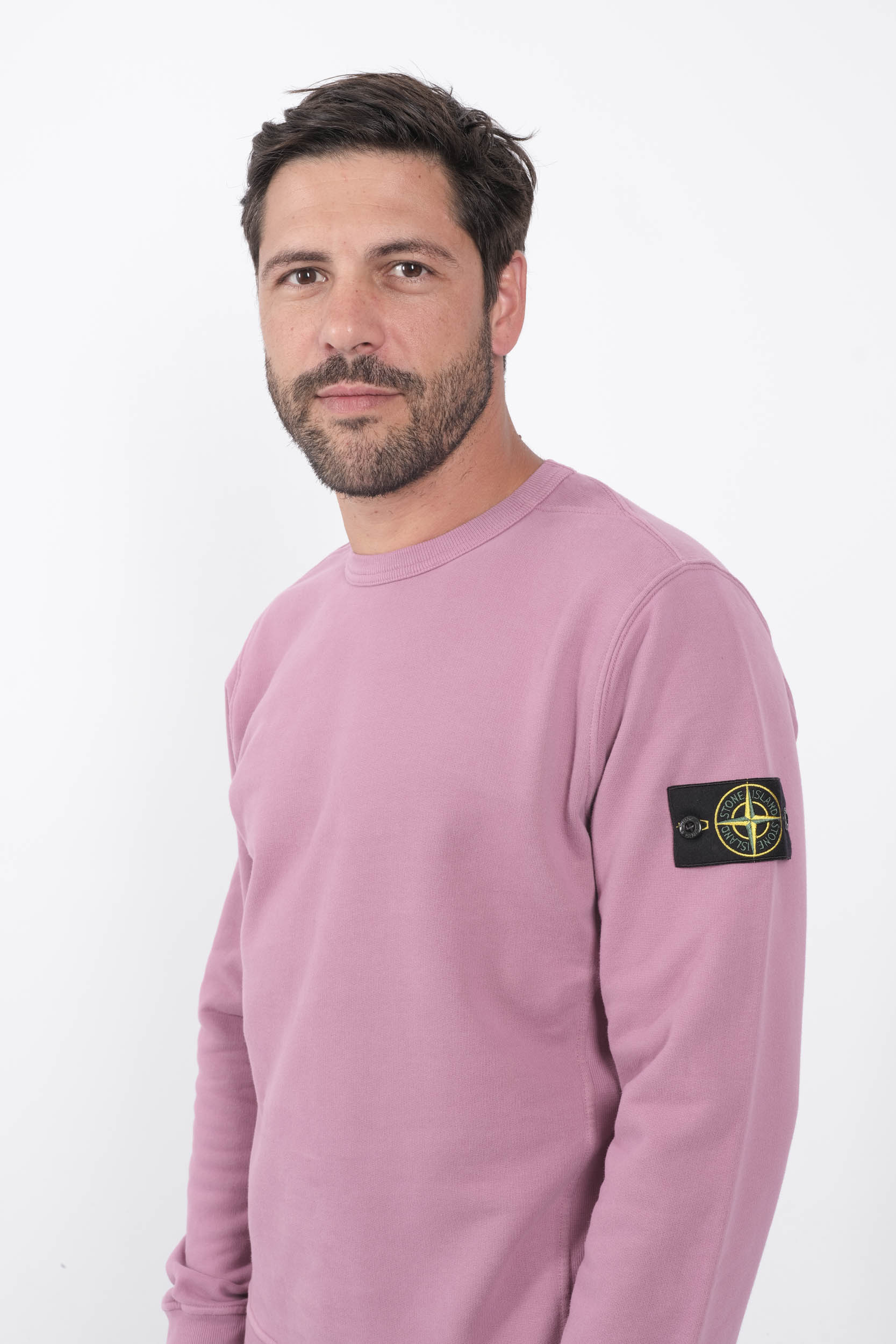 SWEAT STONE ISLAND ROSE 811562420-V0086