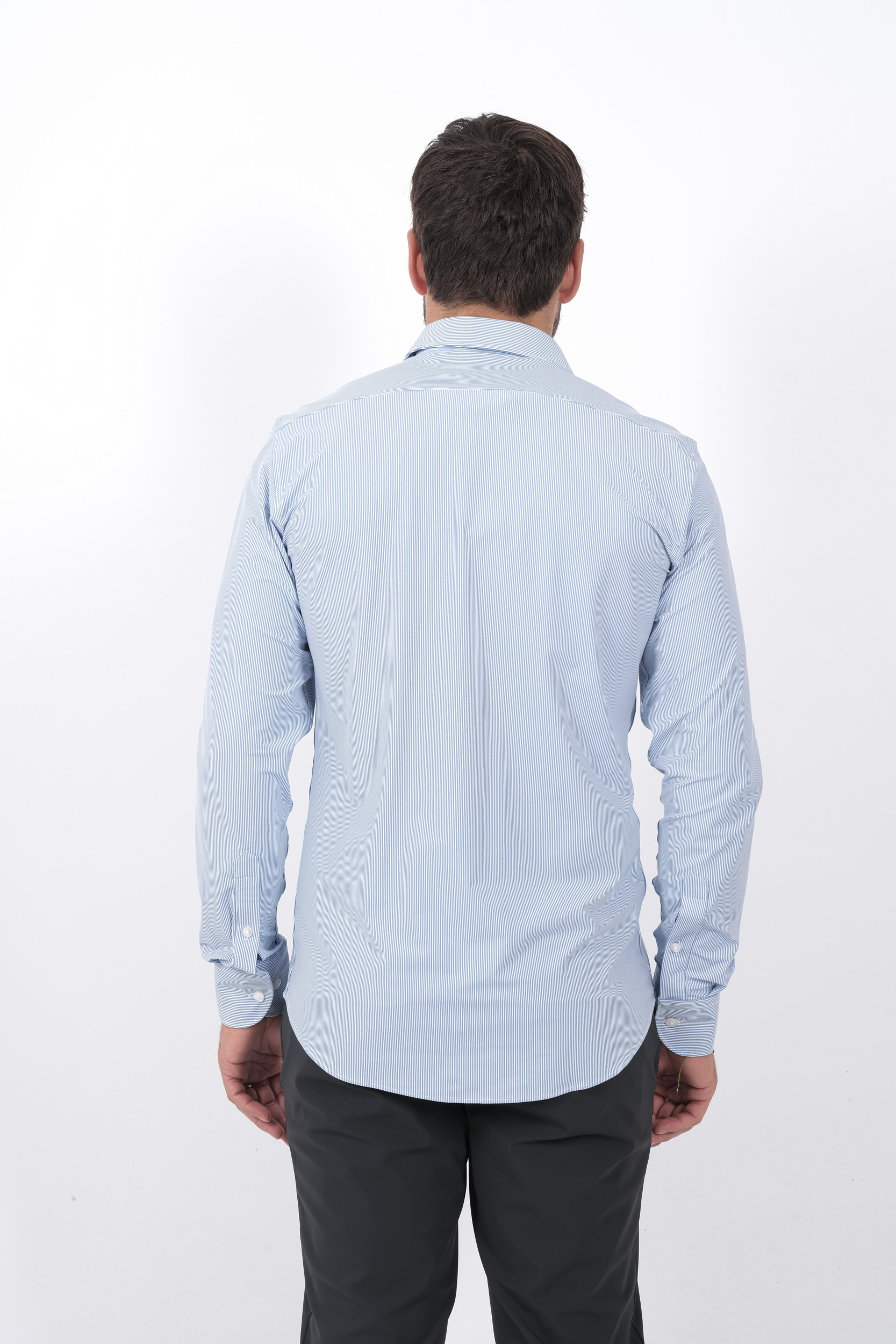  Image du produit CHEMISE RRD RAYE BLEU W24254-V92 - 5