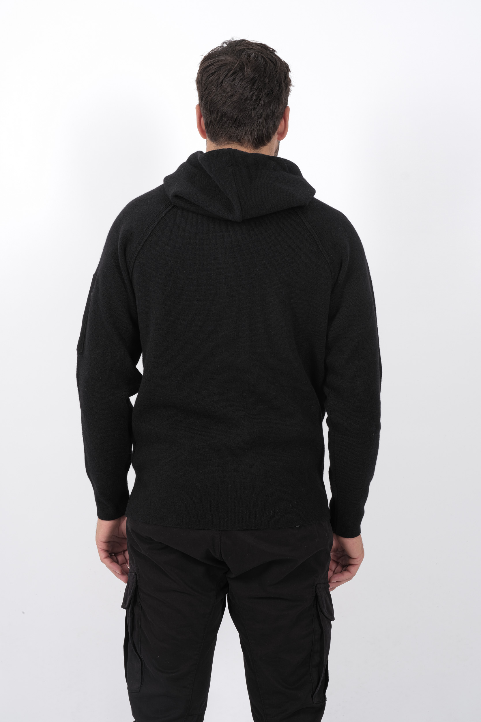  Image du produit PULL C.P COMPANY A CAPUCHE NOIR N149A-999 - 5