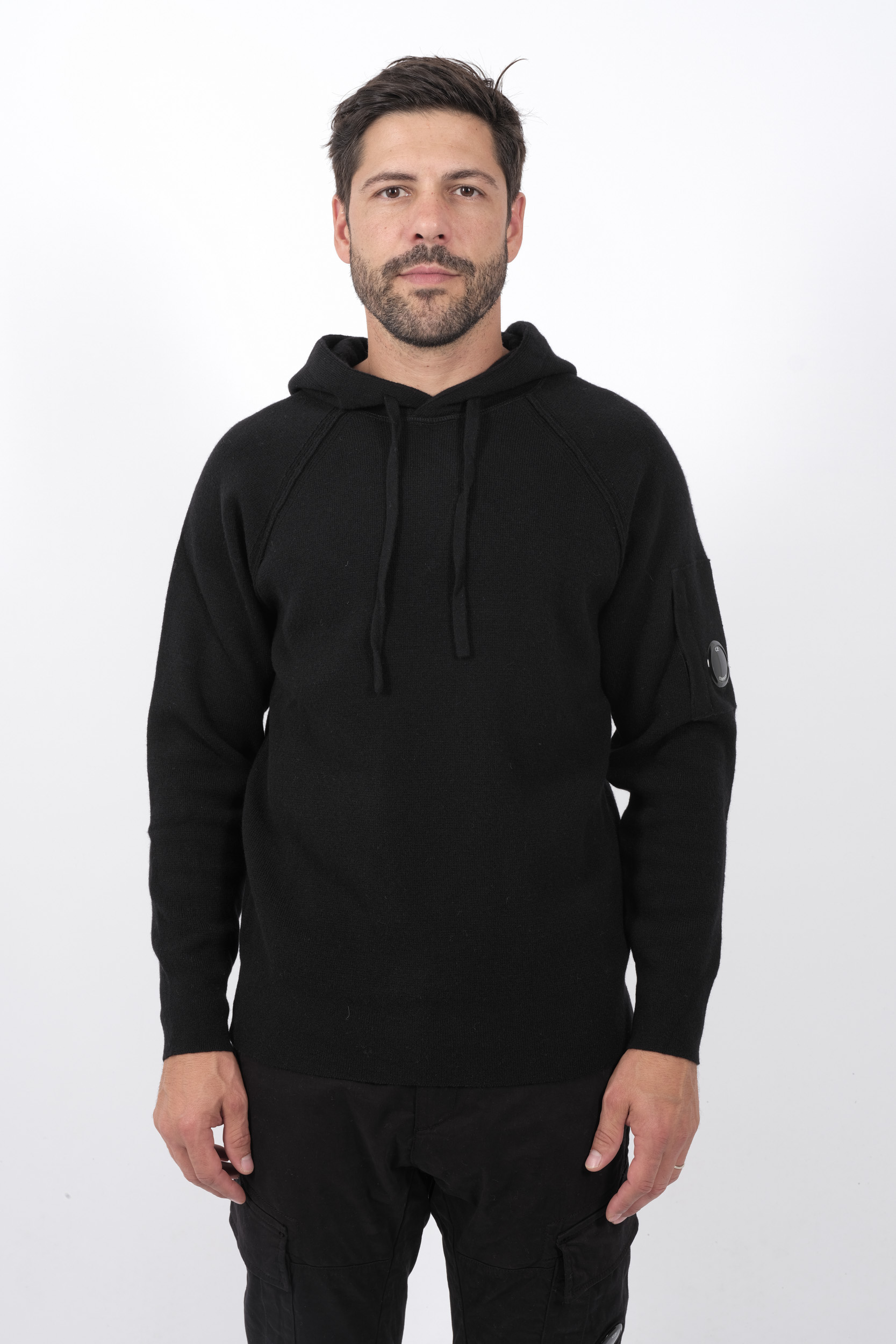  Image du produit PULL C.P COMPANY A CAPUCHE NOIR N149A-999 - 3