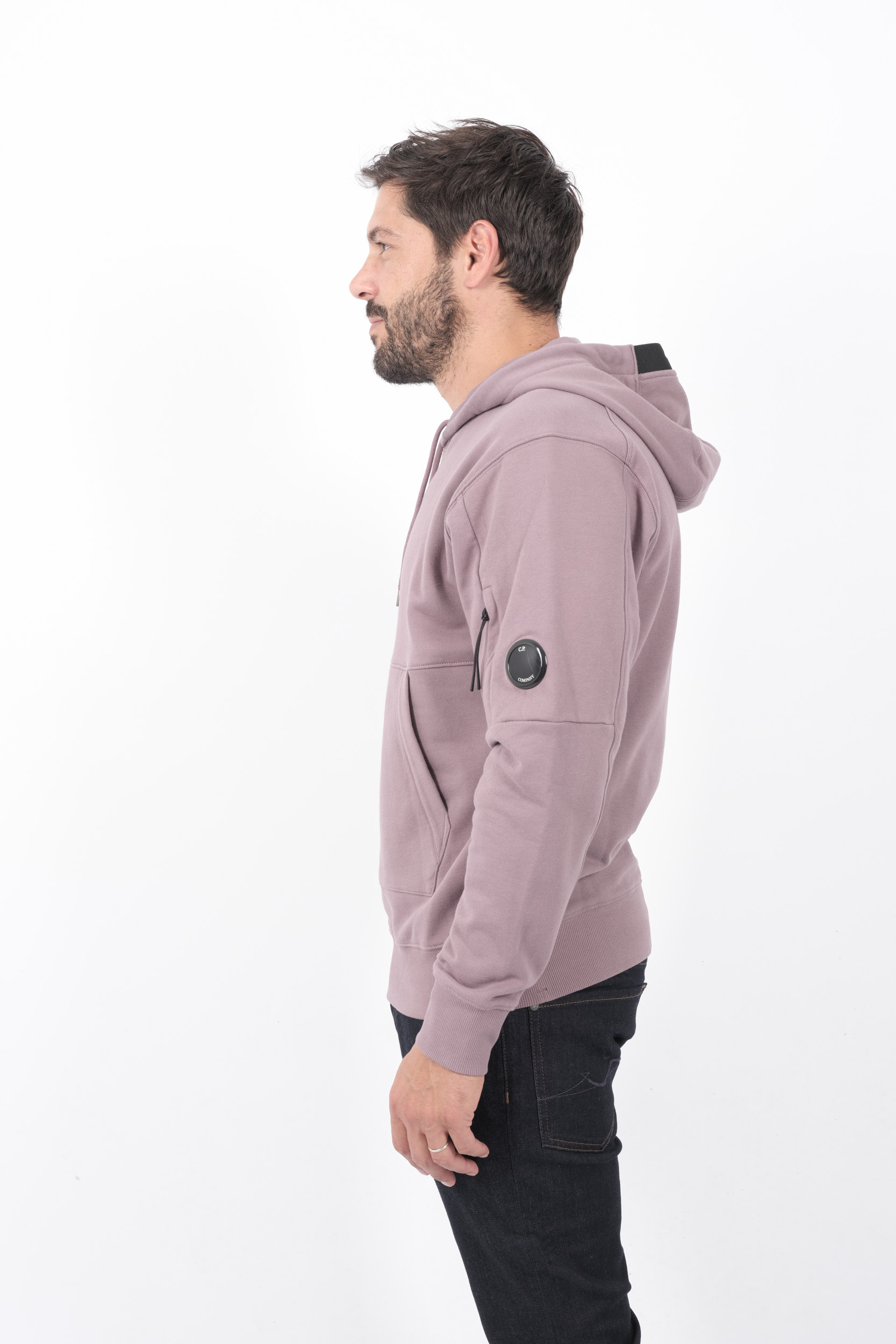 SWEAT C.P COMPANY CAPUCHE LAVANDE S024A-735