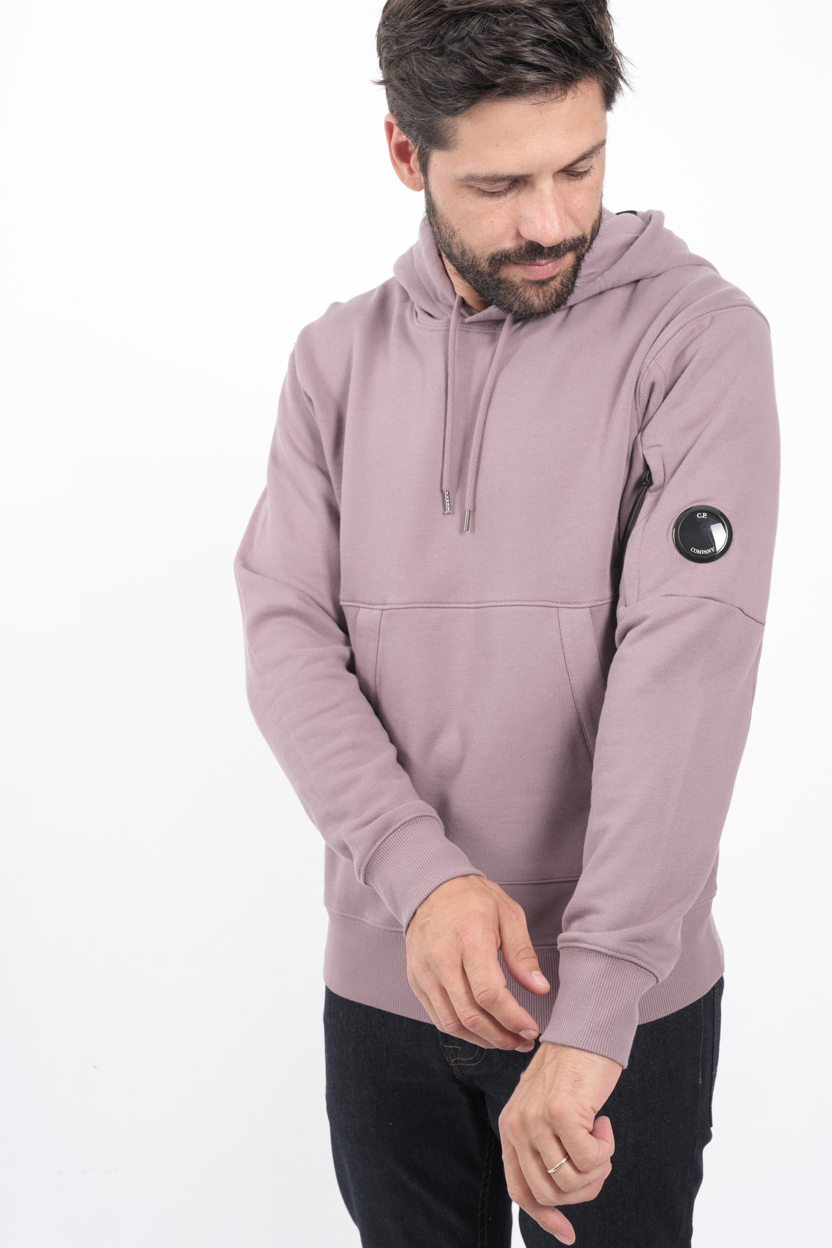 SWEAT C.P COMPANY CAPUCHE LAVANDE S024A-735