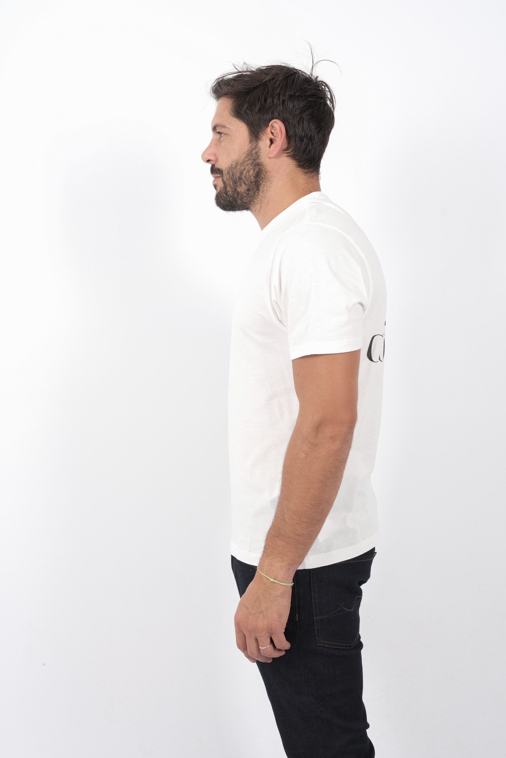  Image du produit TEE-SHIRT C.P COMPANY IMPRIME DOS BLANC S167A-103 - 4