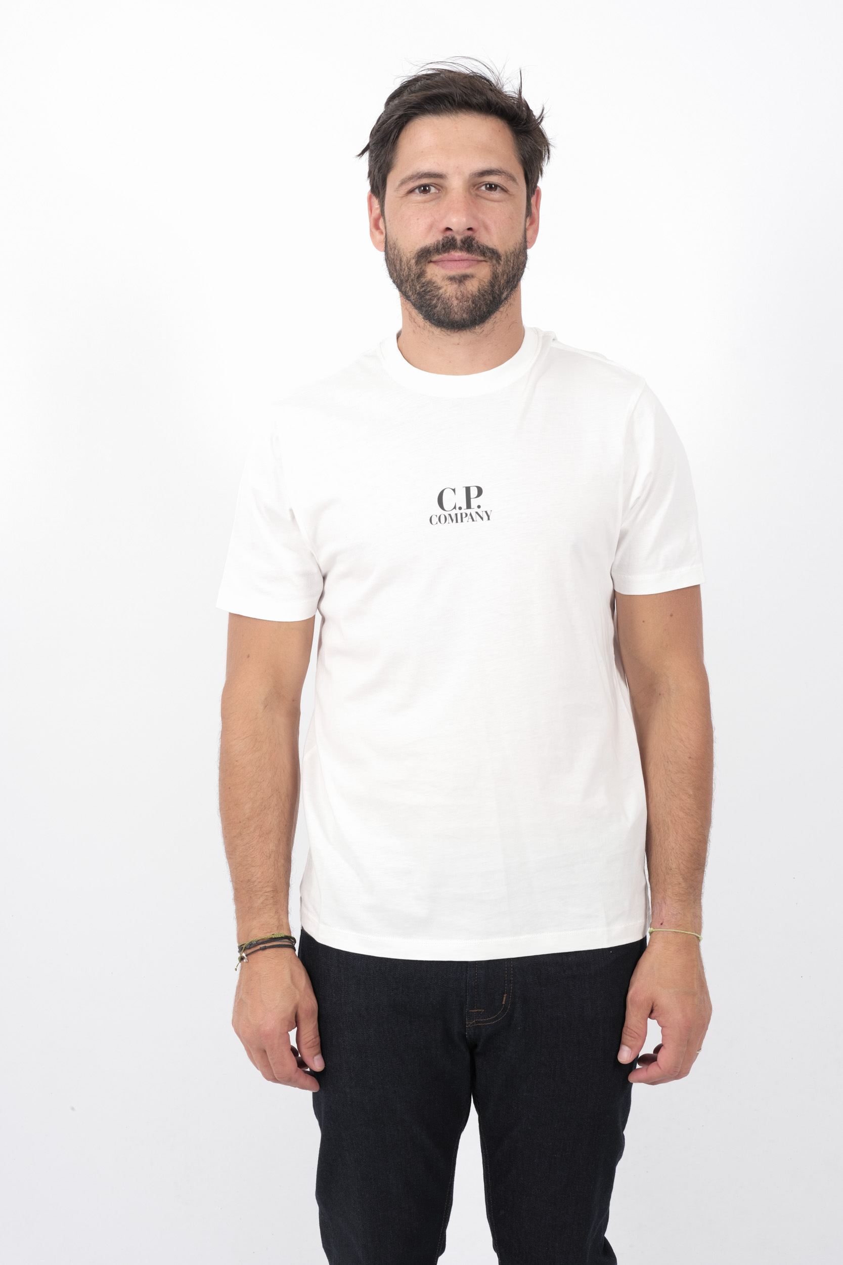  Image du produit TEE-SHIRT C.P COMPANY IMPRIME DOS BLANC S167A-103 - 3