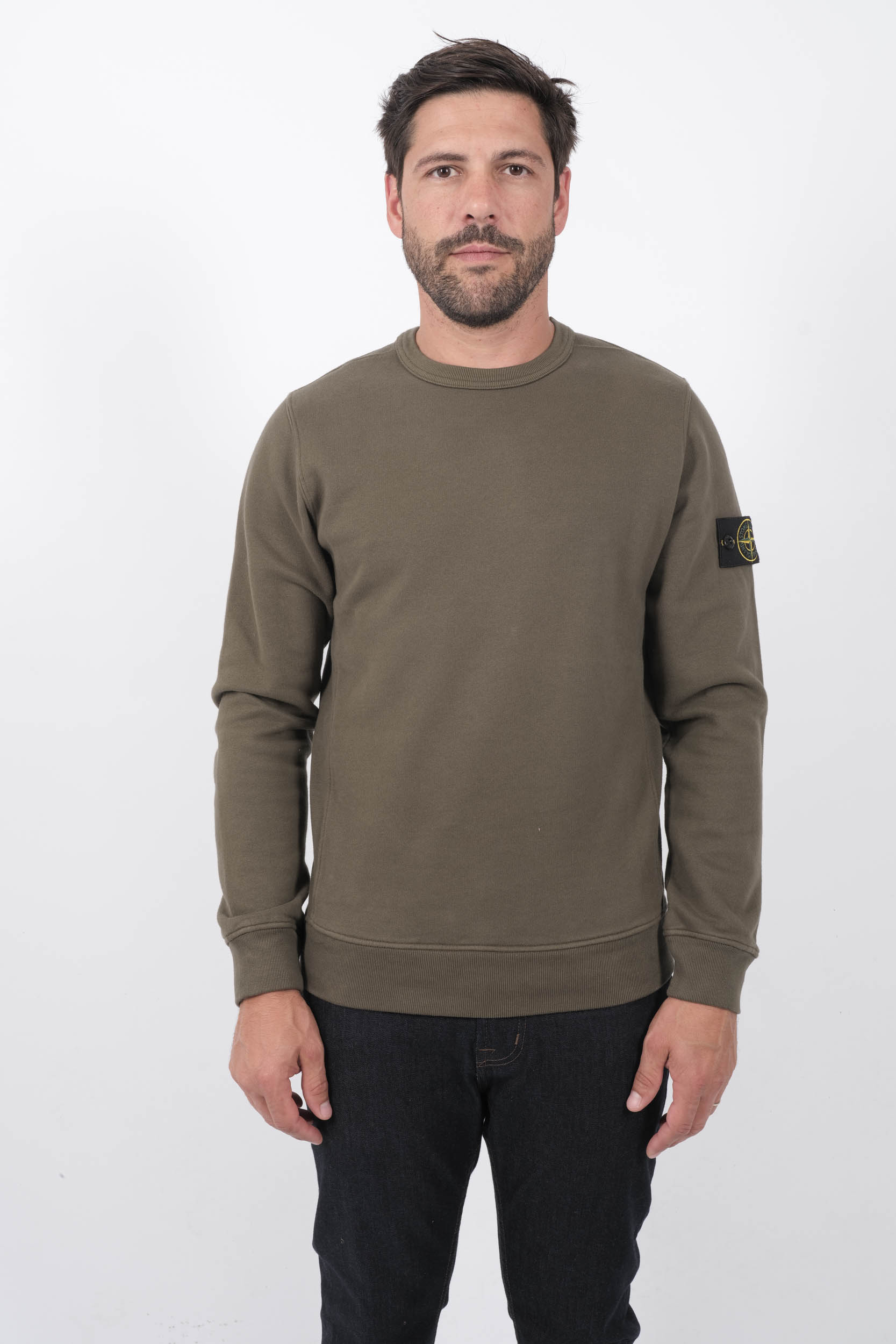  Image du produit SWEAT STONE ISLAND KAKI 811562420-V0059 - 3