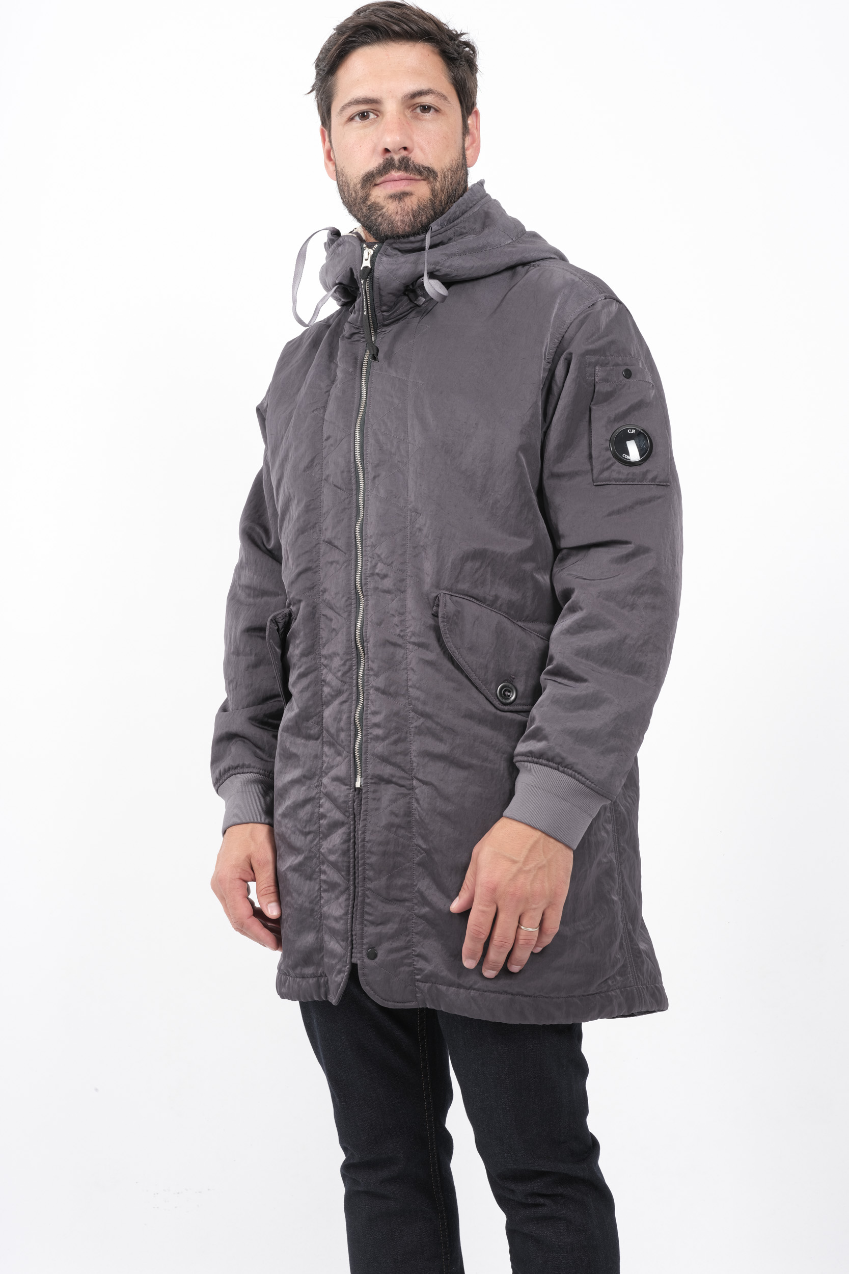  Image du produit PARKAS C.P COMPANY DOUBLE POLAIRE BLEU GLACIER W187A-995 - 2