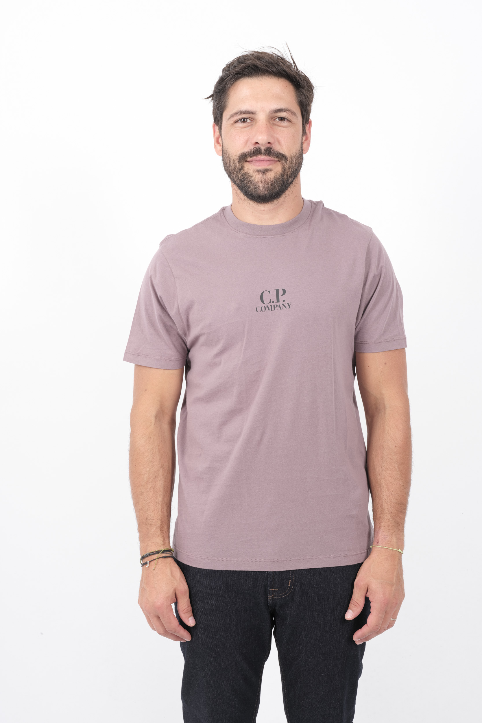  Image du produit TEE-SHIRT C.P COMPANY IMPRIME DOS LAVANDE S167A-735 - 3