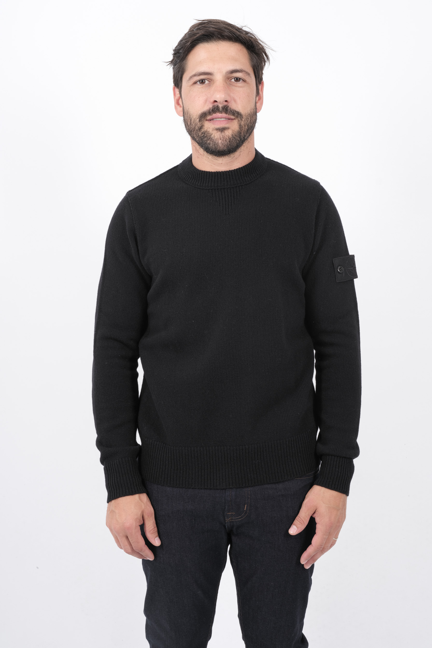  Image du produit PULL STONE ISLAND NOIR GHOST 8115527FA-V0029 - 3