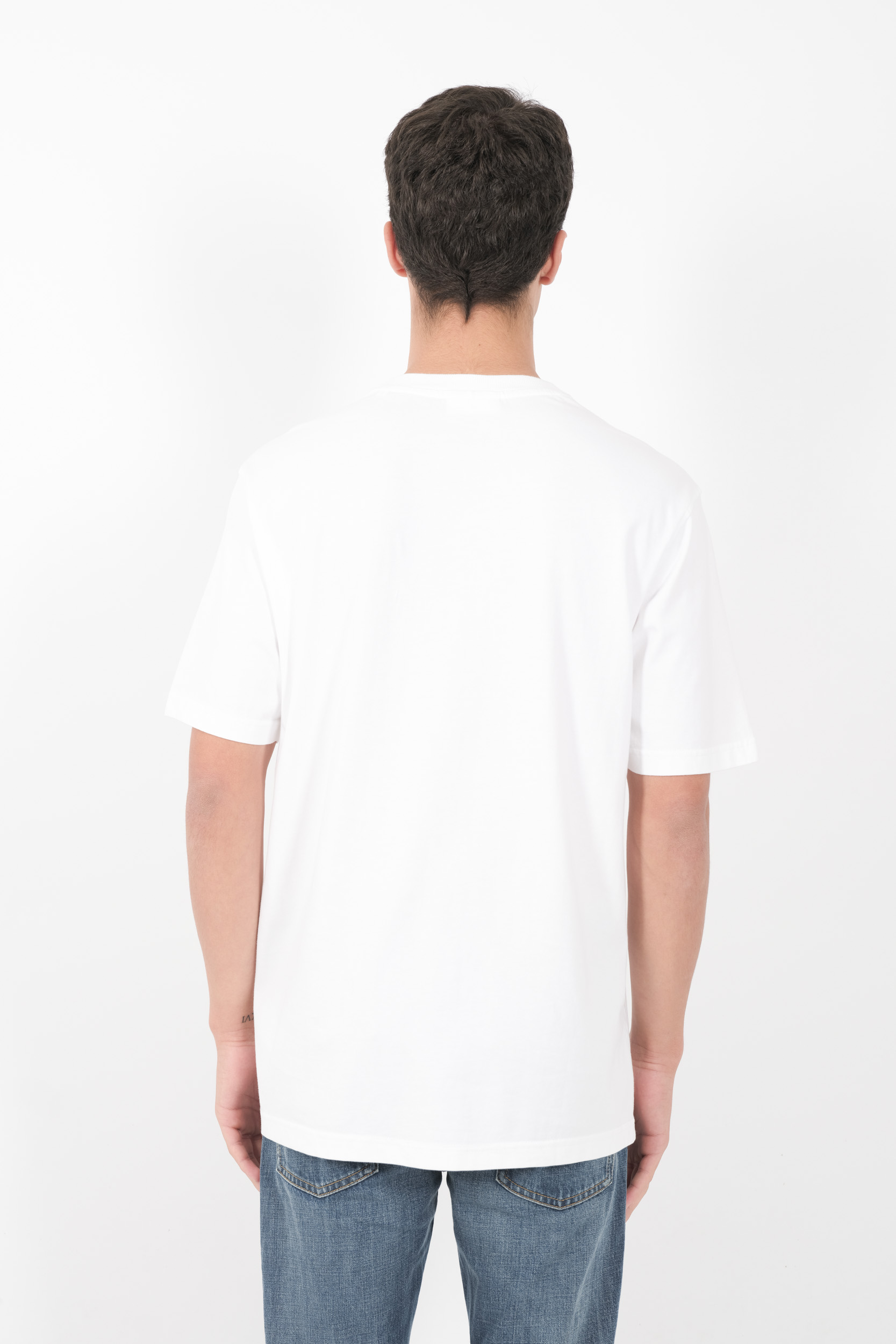 TEE-SHIRT NN07 COL ROND OVERSIZE BLANC ADAM3209-001